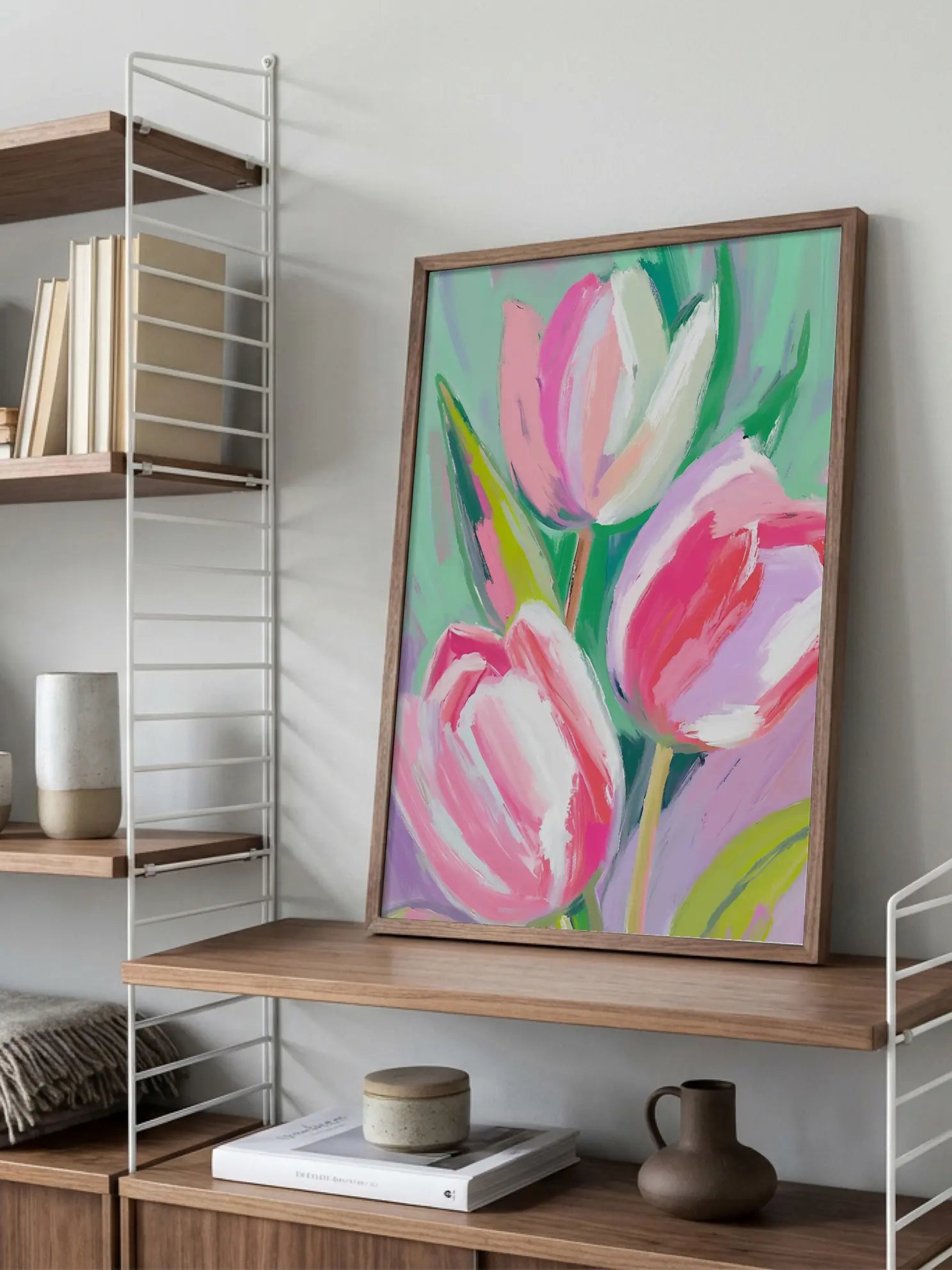 Tulip Garden Poster