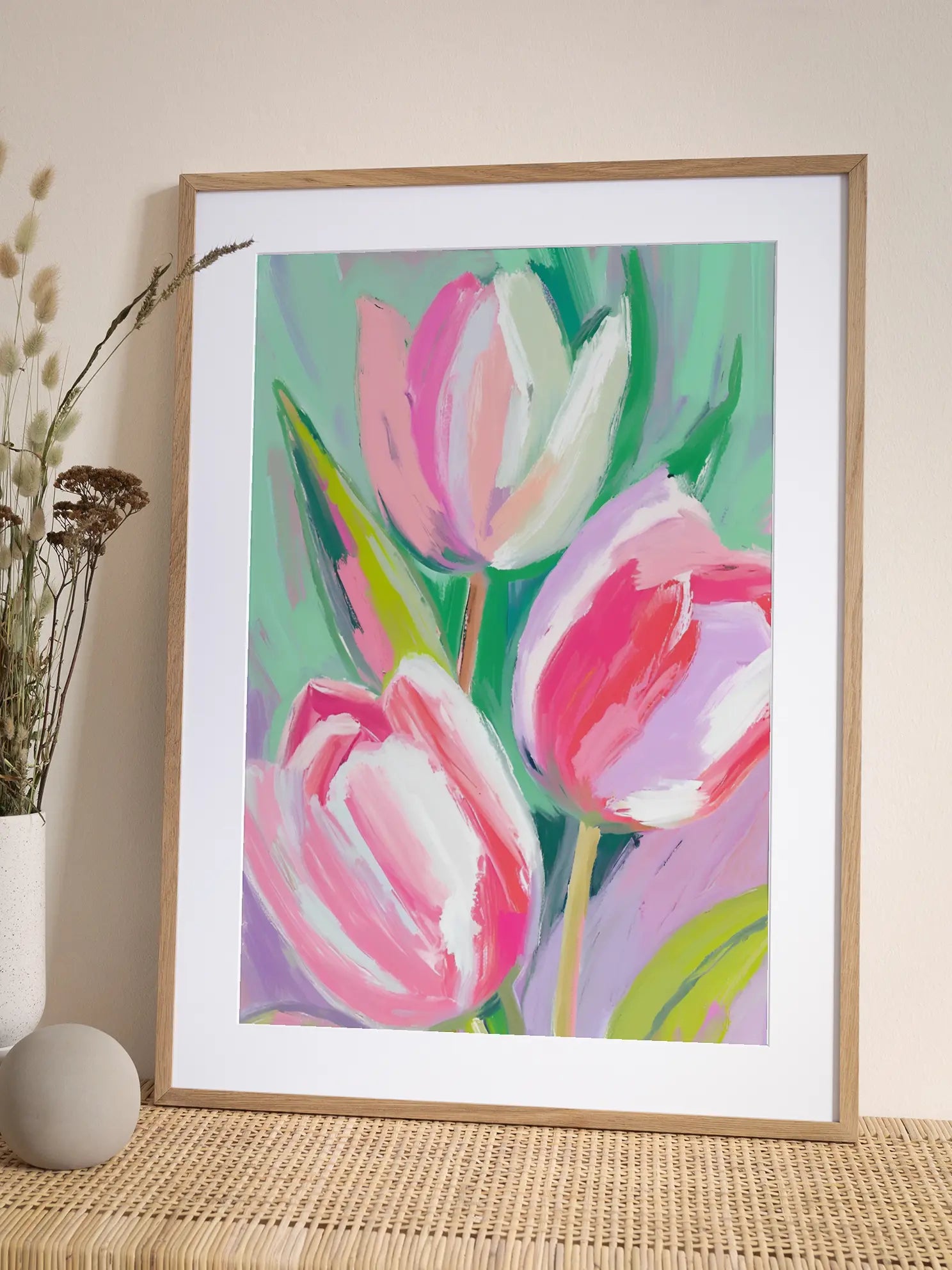 Tulip Garden Poster