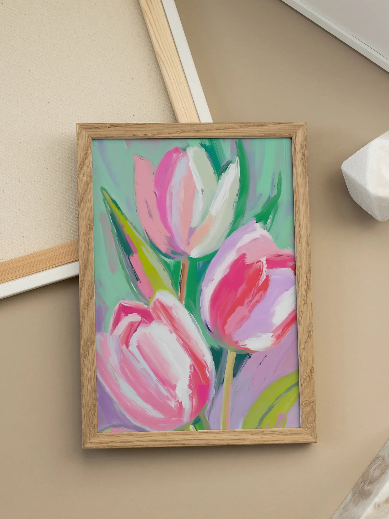 Tulip Garden Poster