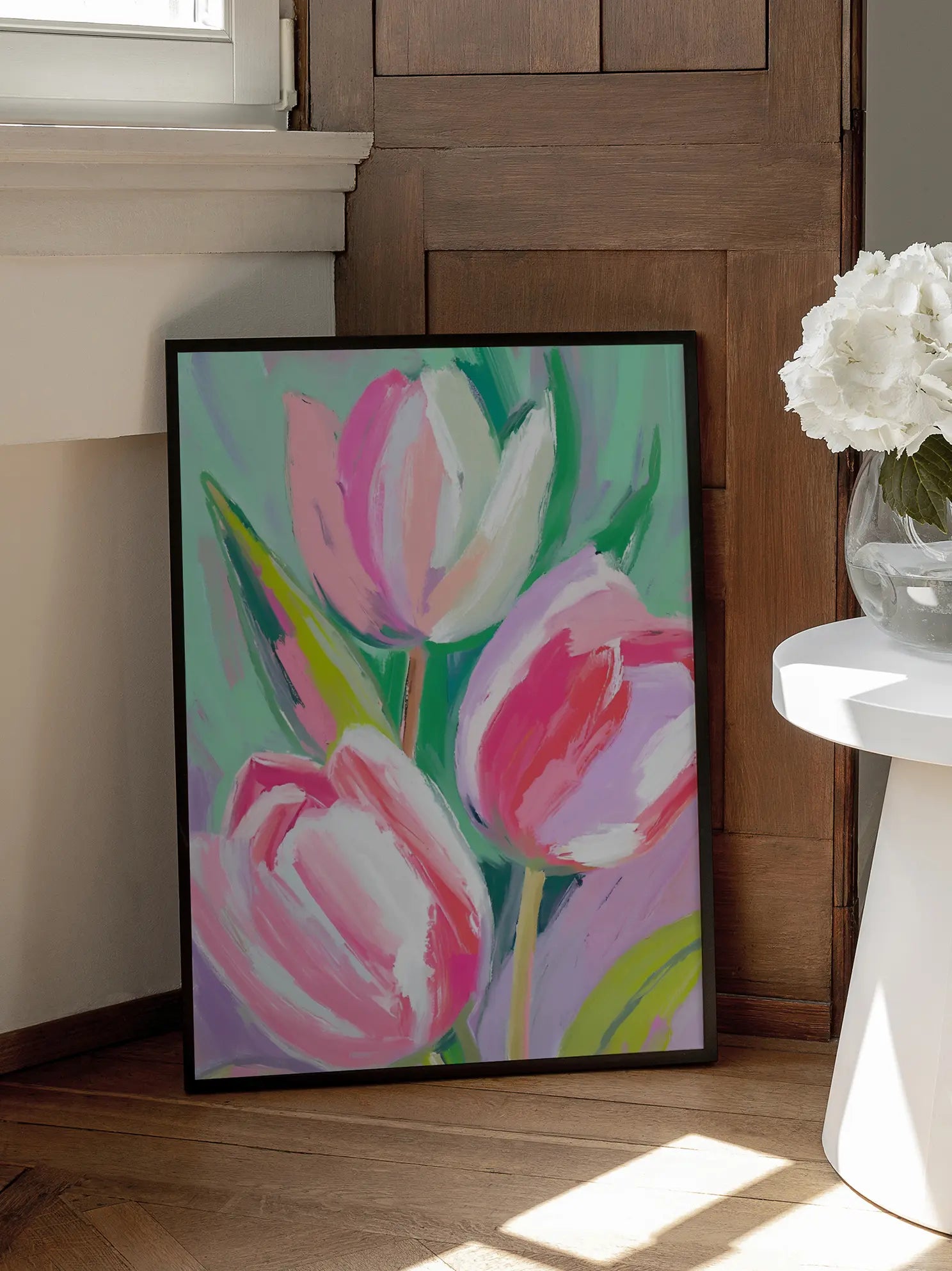Tulip Garden Poster