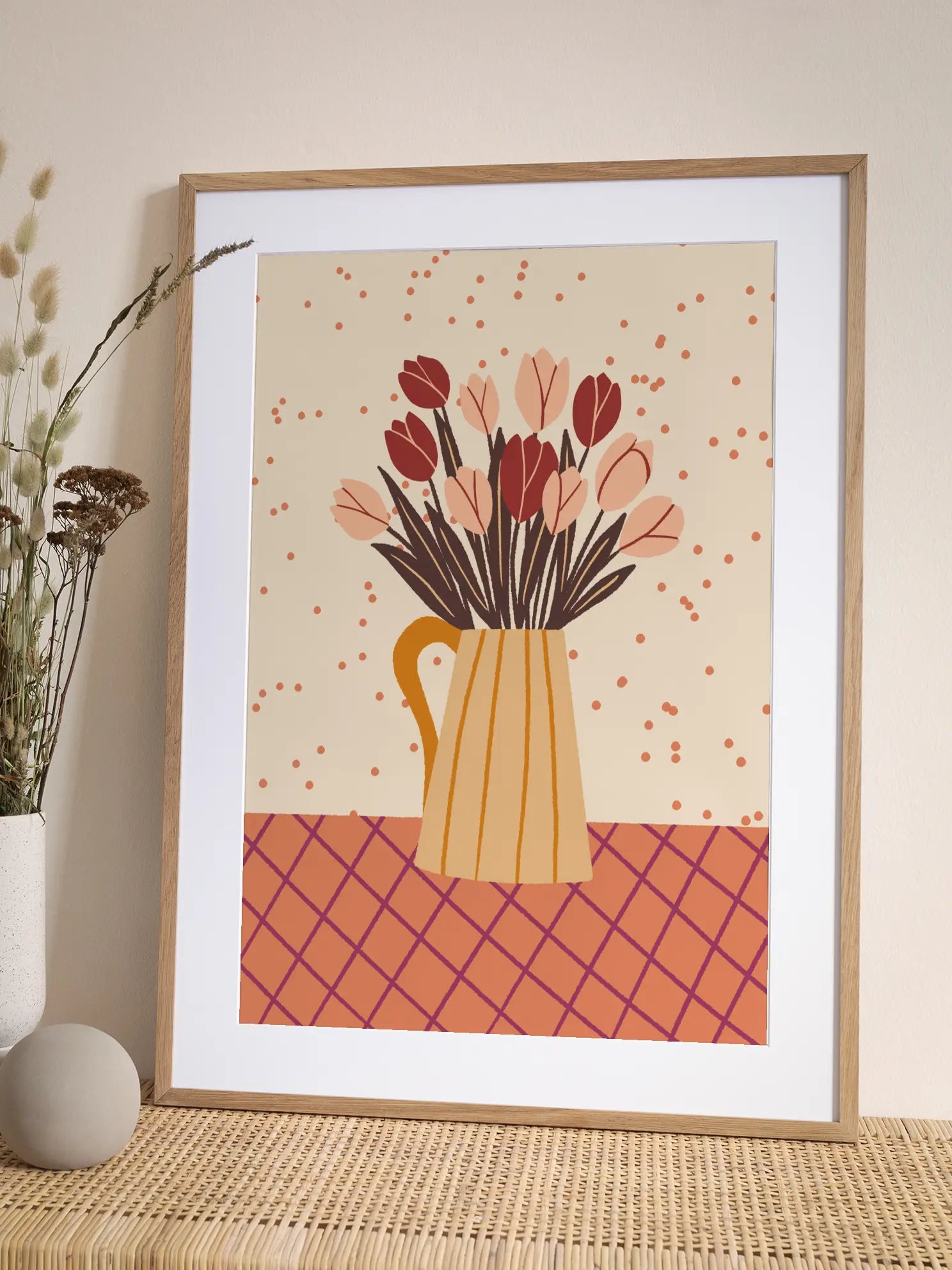Tulip Jug Poster