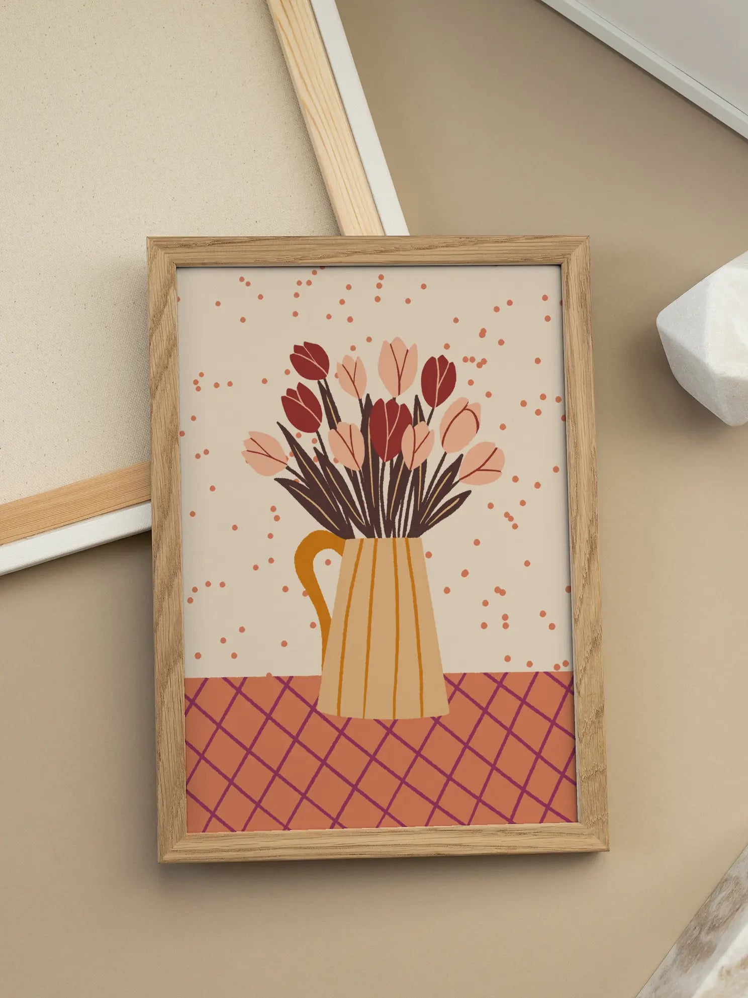 Tulip Jug Poster