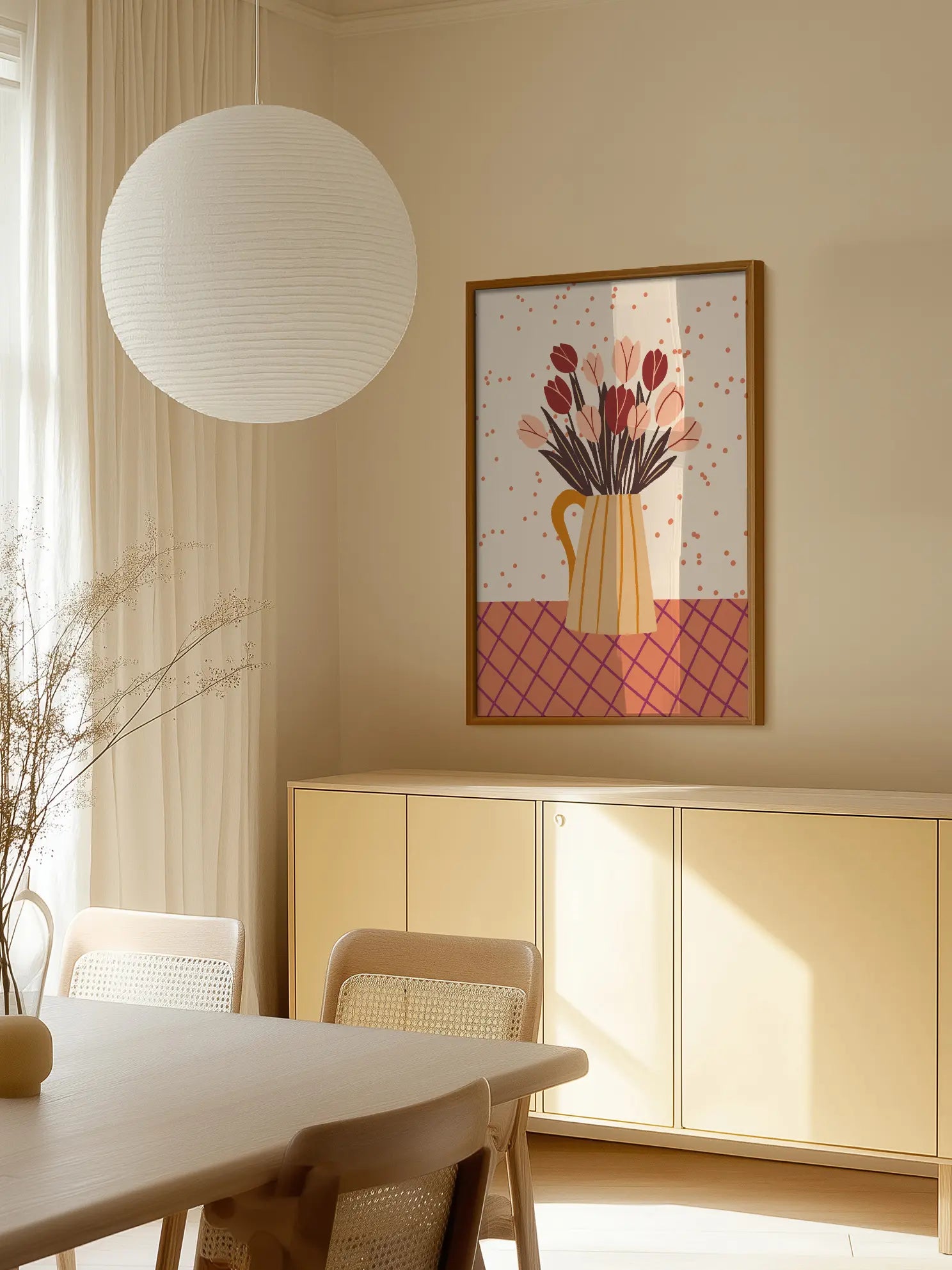 Tulip Jug Poster