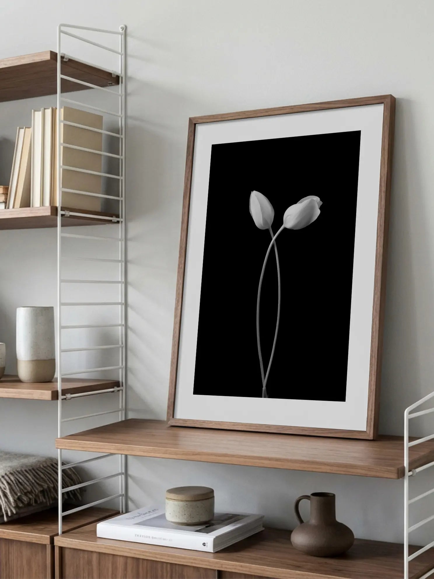 Two Tulips Poster