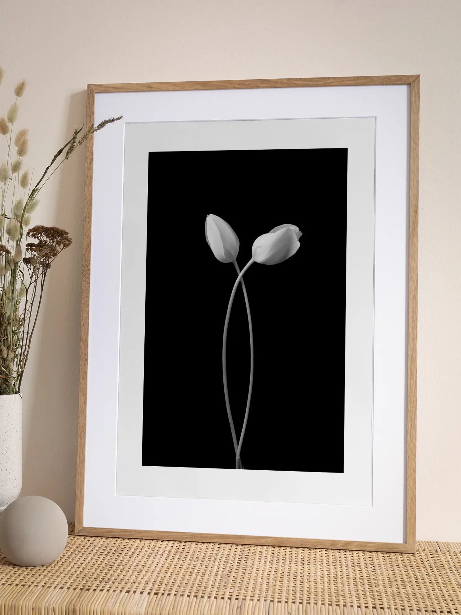 Two Tulips Poster