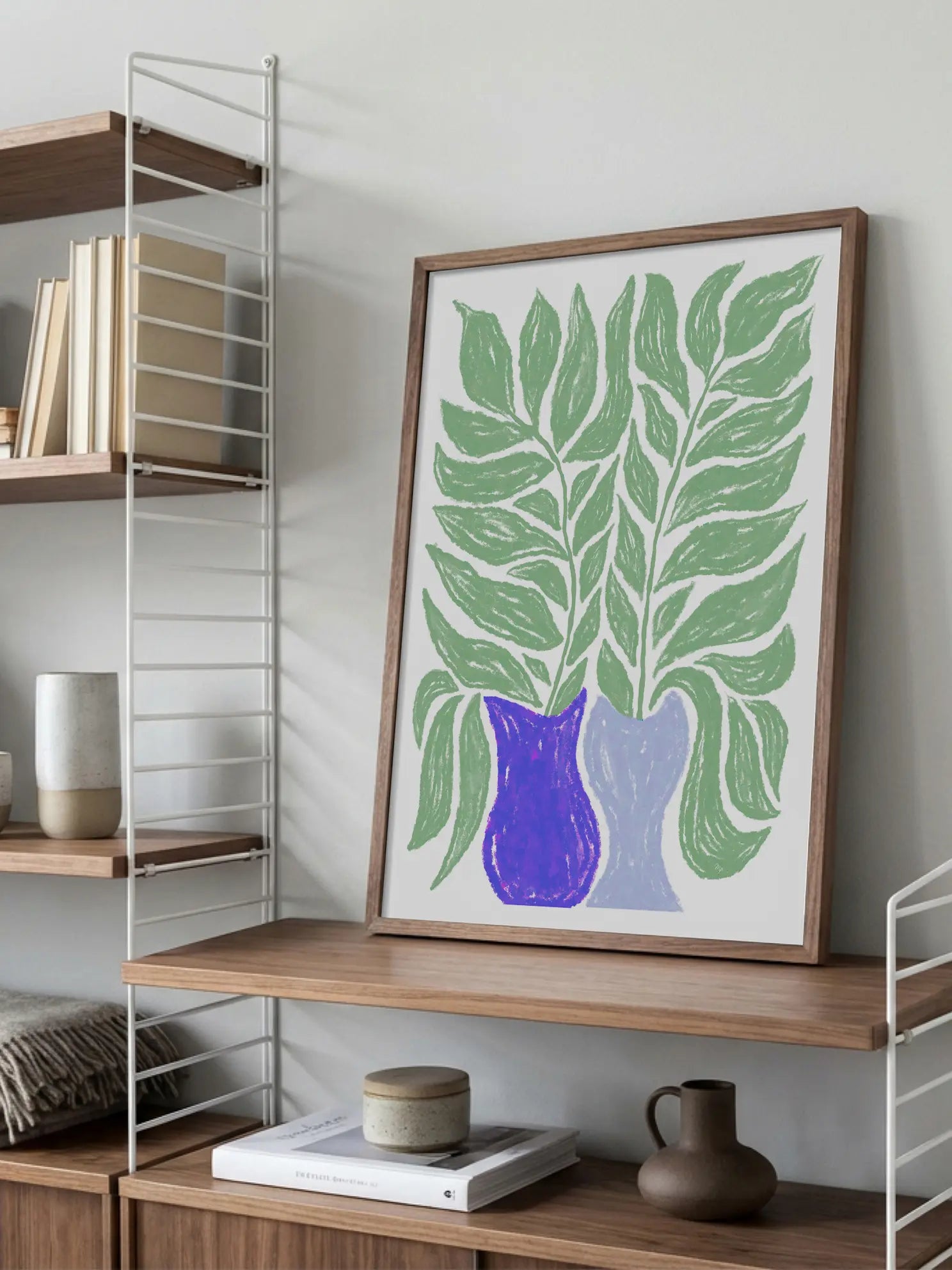 Two Vases Poster