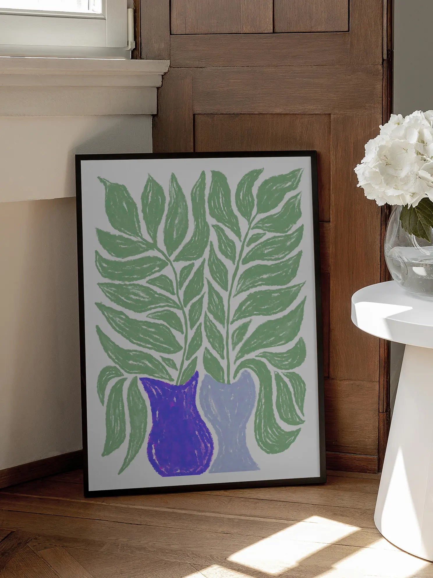 Two Vases Poster