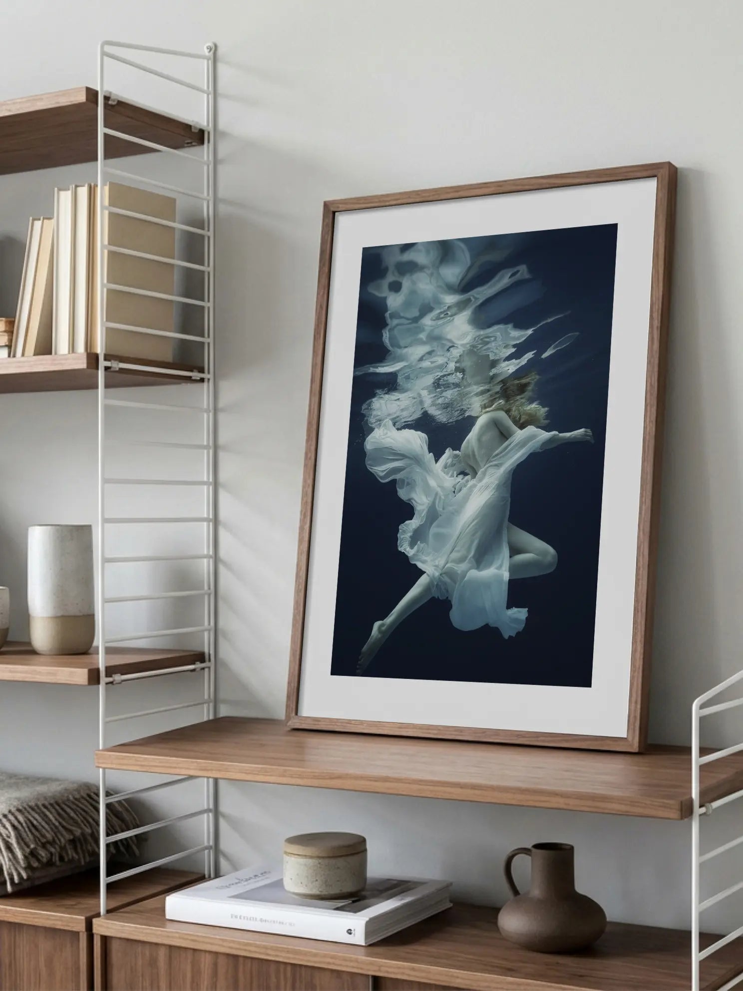 Underwater Dress Poster