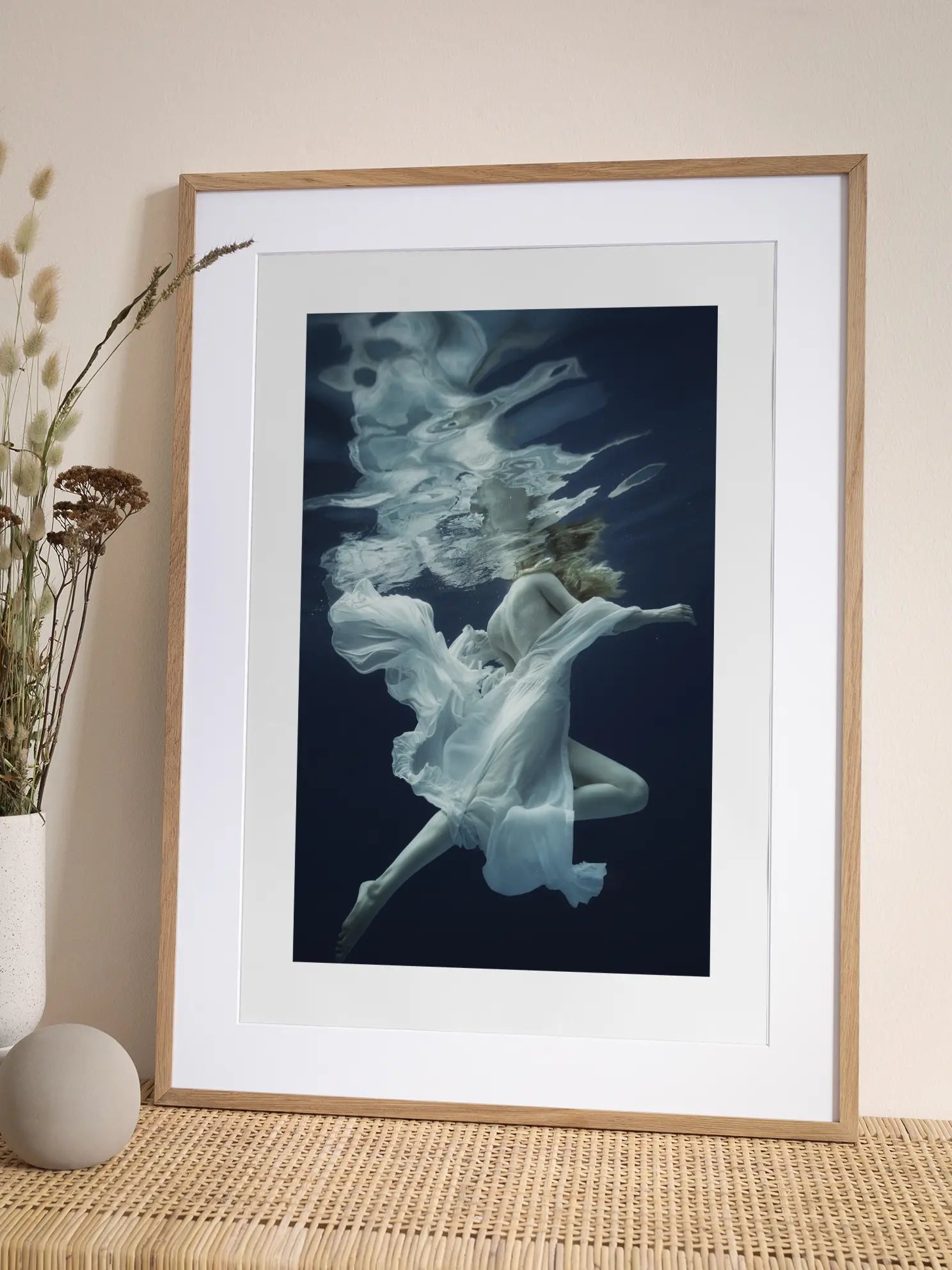 Underwater Dress Poster
