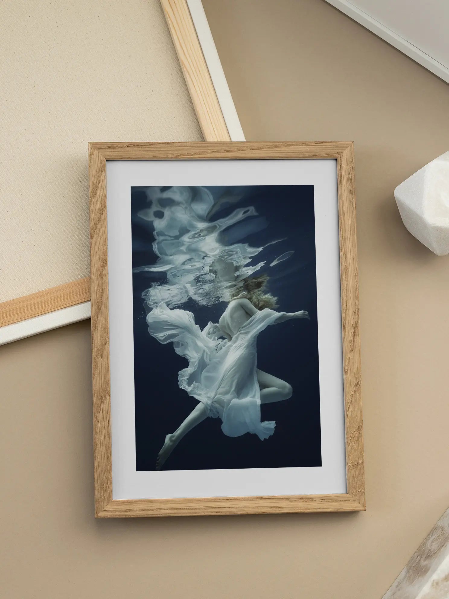 Underwater Dress Poster