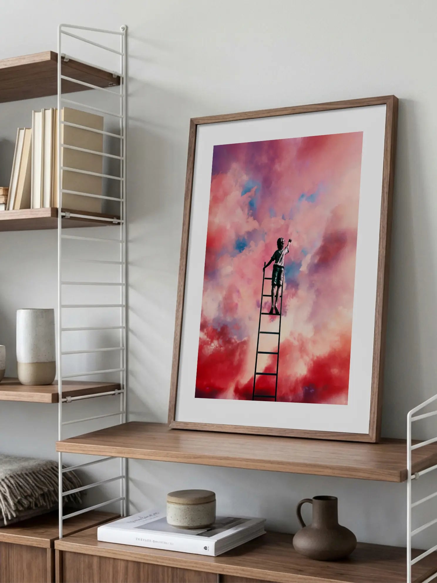 Up In The Clouds Poster