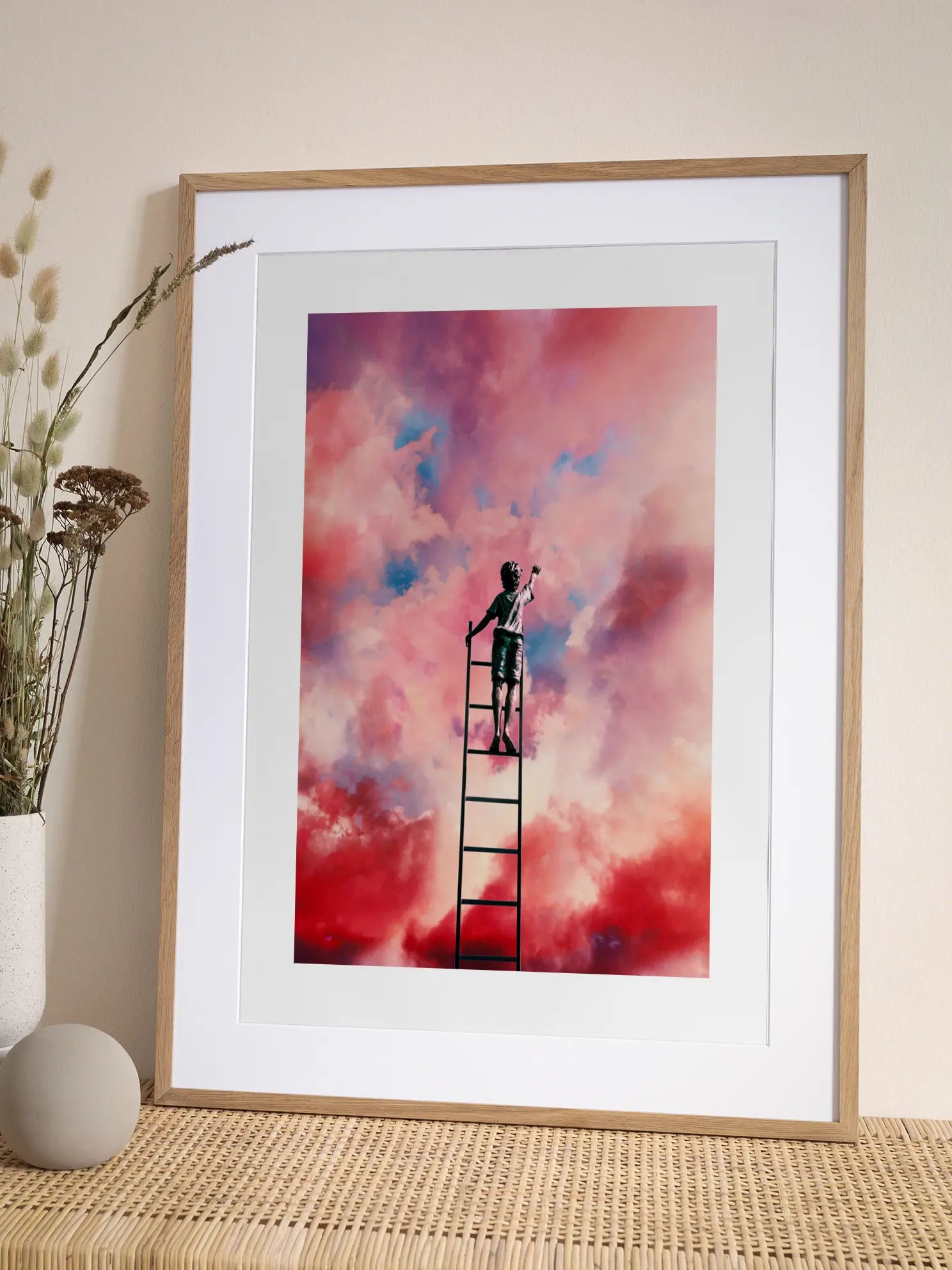 Up In The Clouds Poster