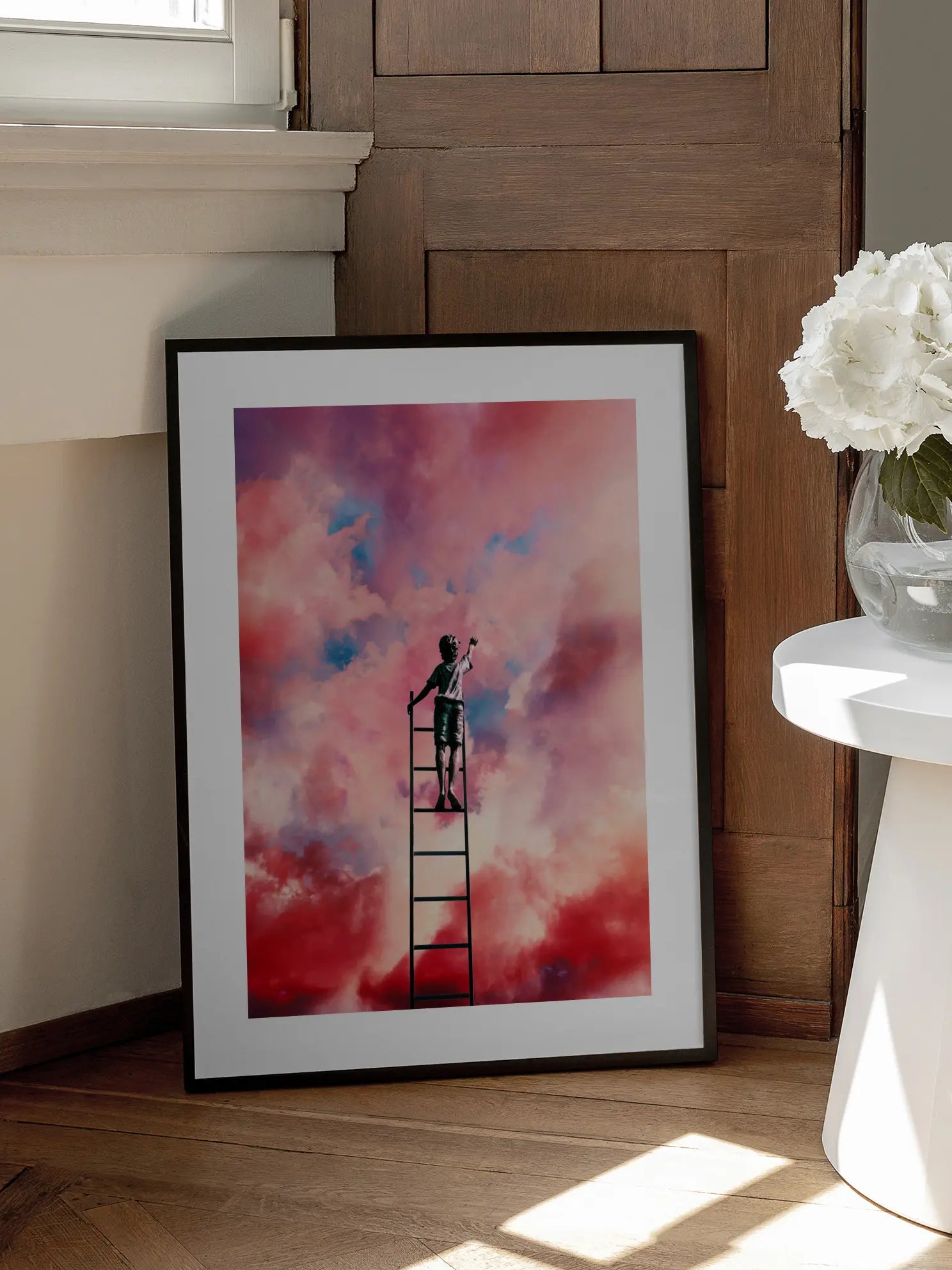 Up In The Clouds Poster