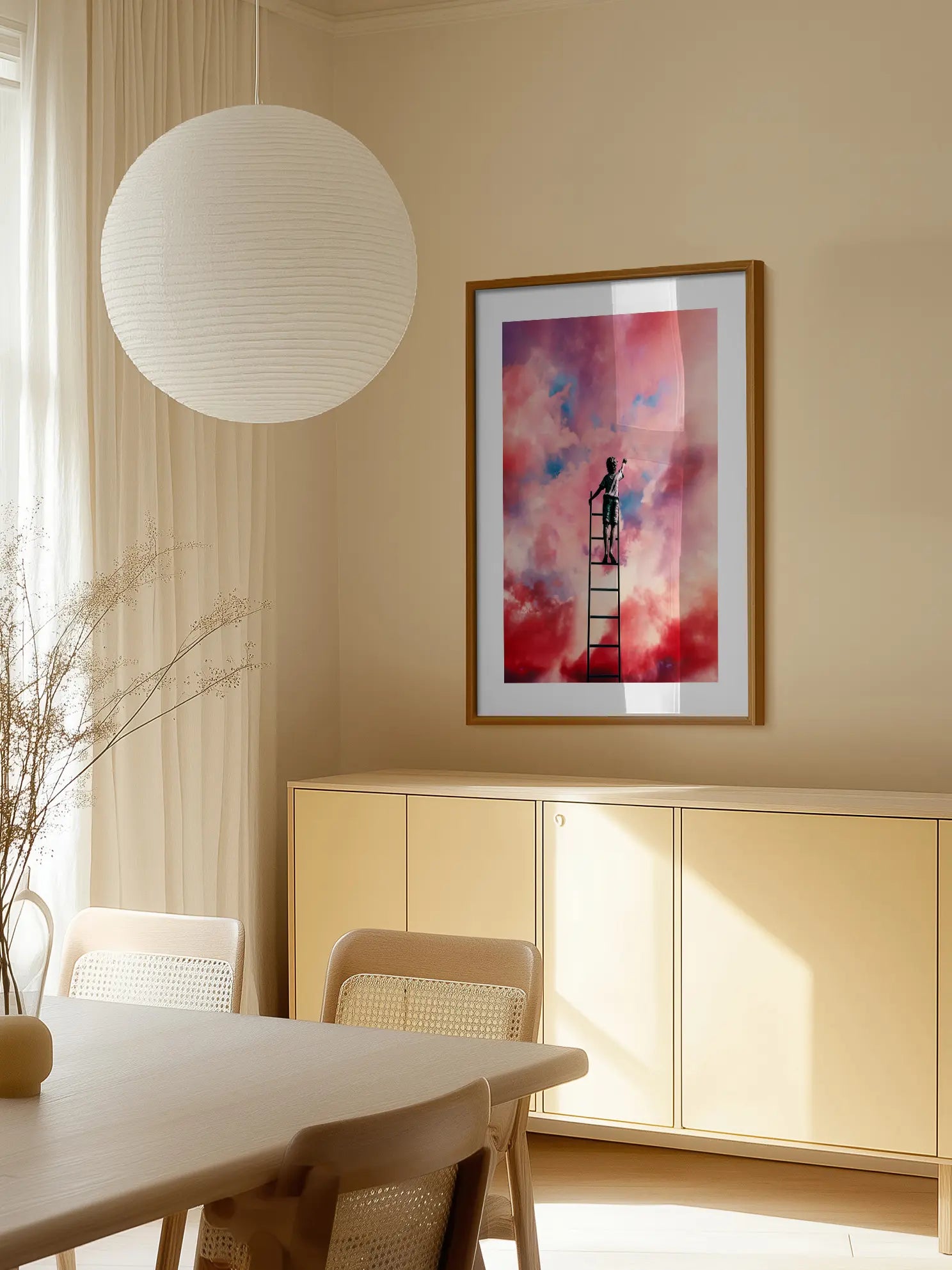 Up In The Clouds Poster