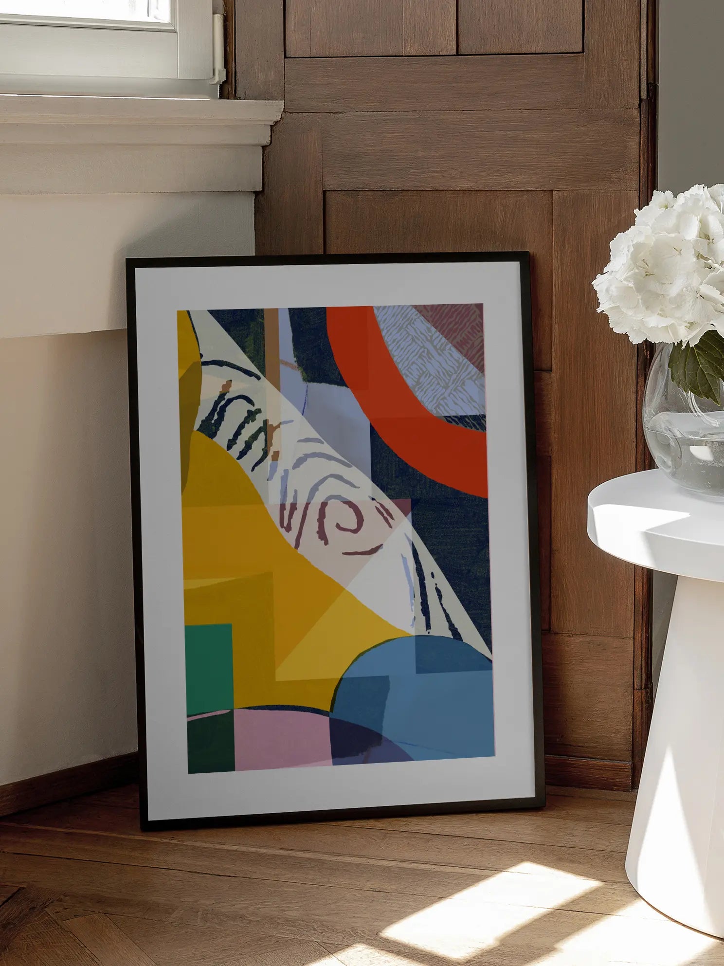 Urban Abstract Poster