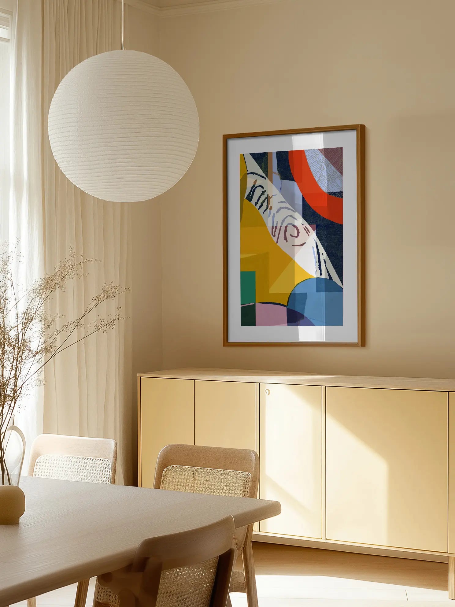 Urban Abstract Poster