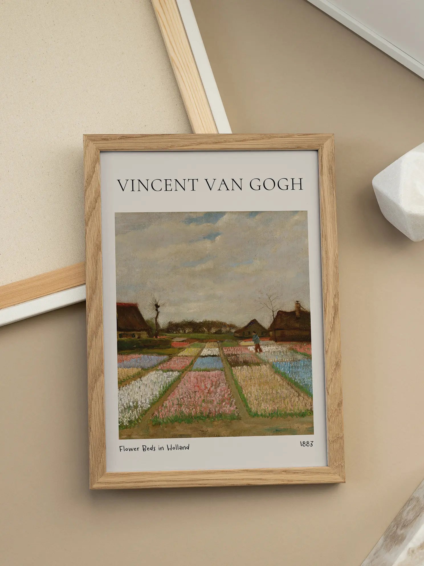 Van Gogh — Flower Beds in Holland Poster