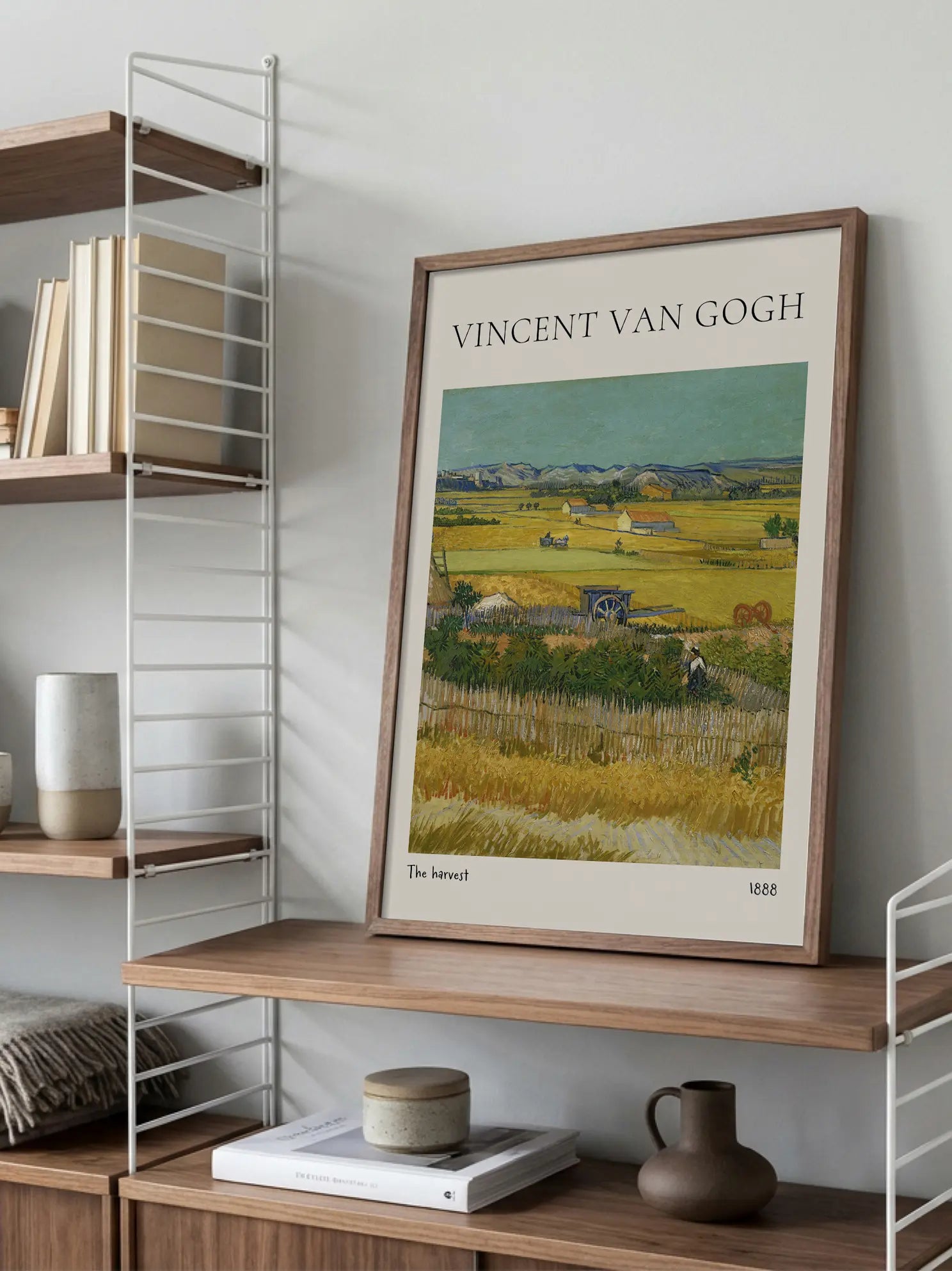 Van Gogh — The Harvest Poster