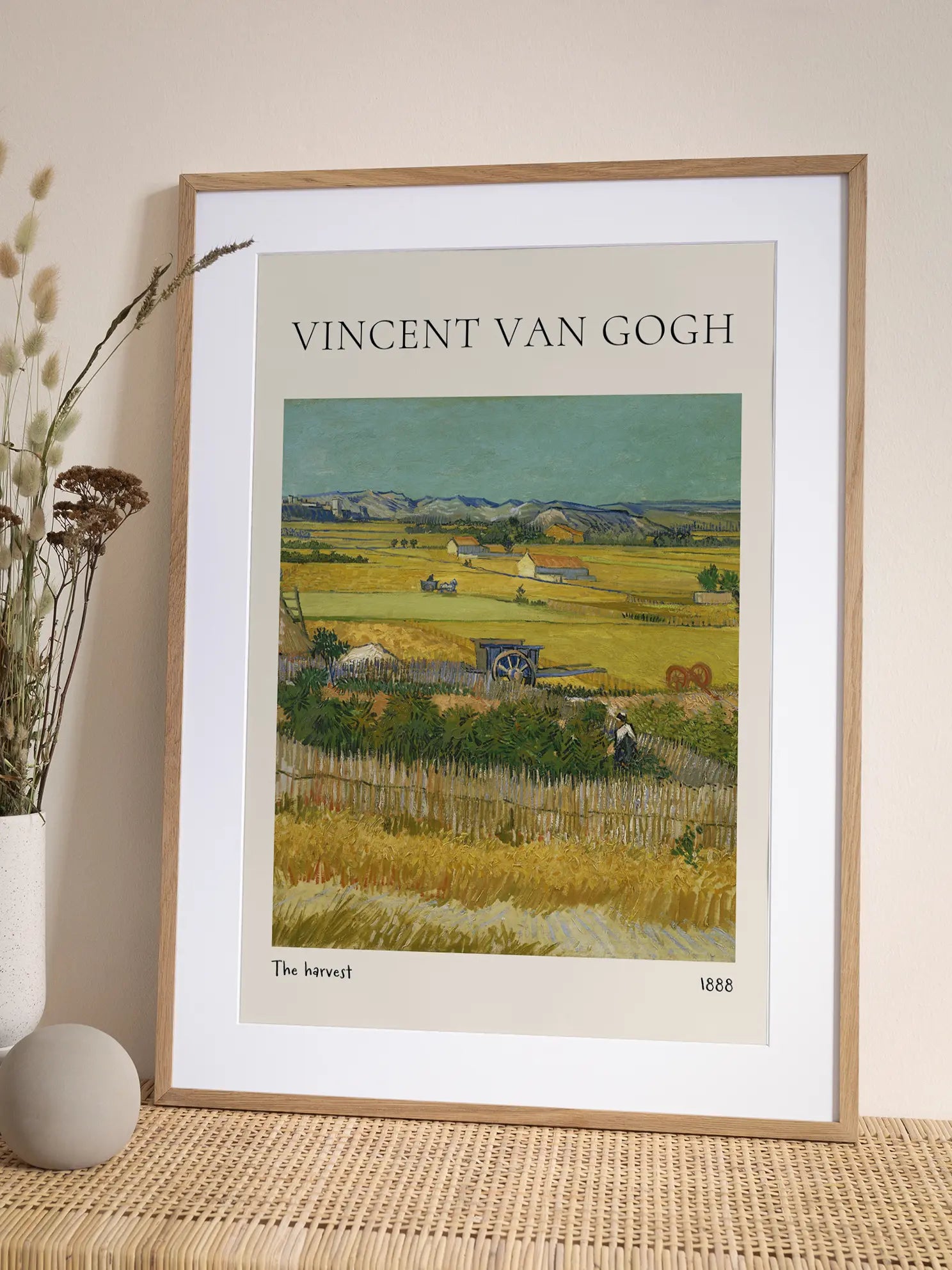 Van Gogh — The Harvest Poster