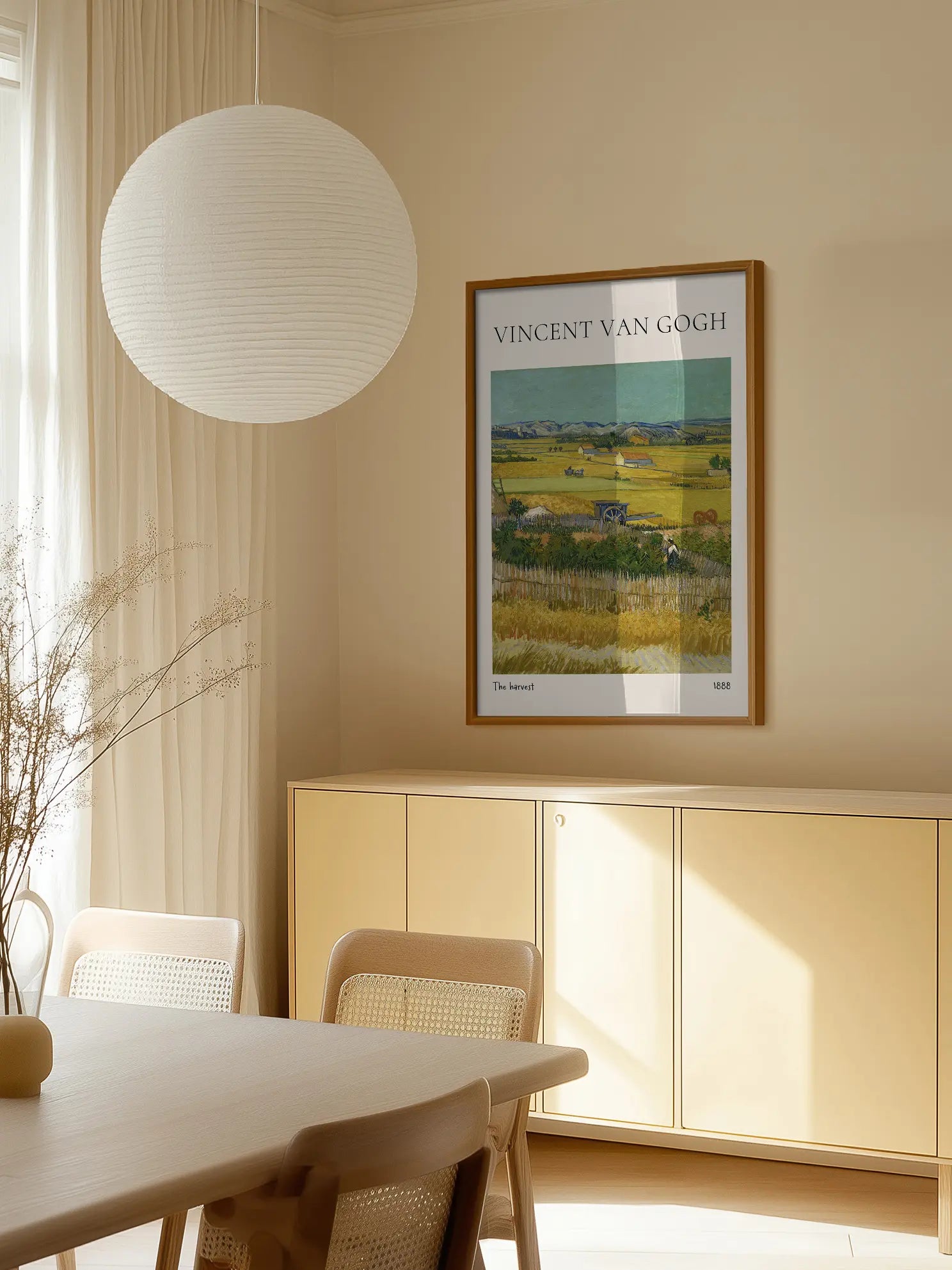 Van Gogh — The Harvest Poster