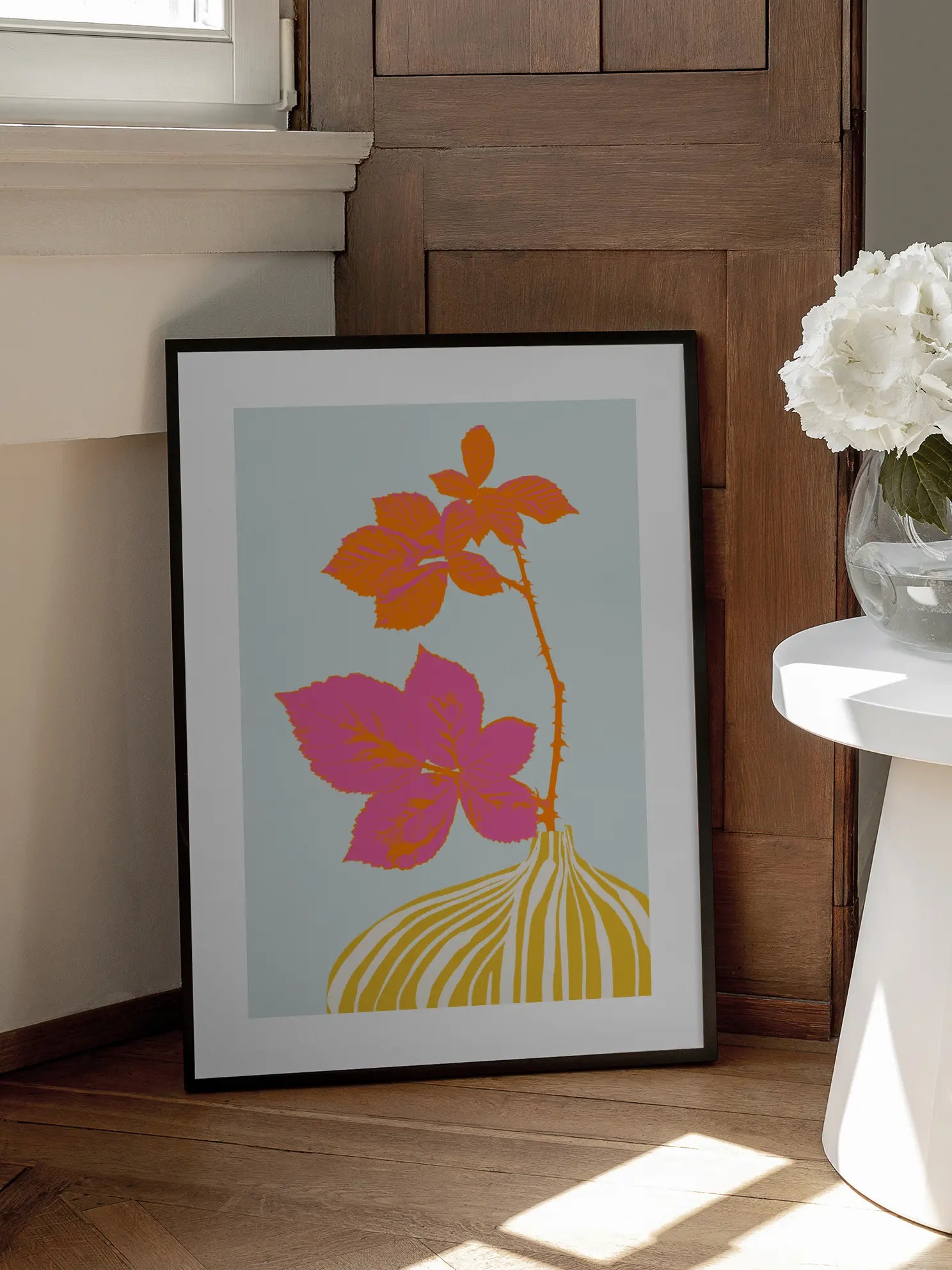 Vase and Plant Poster