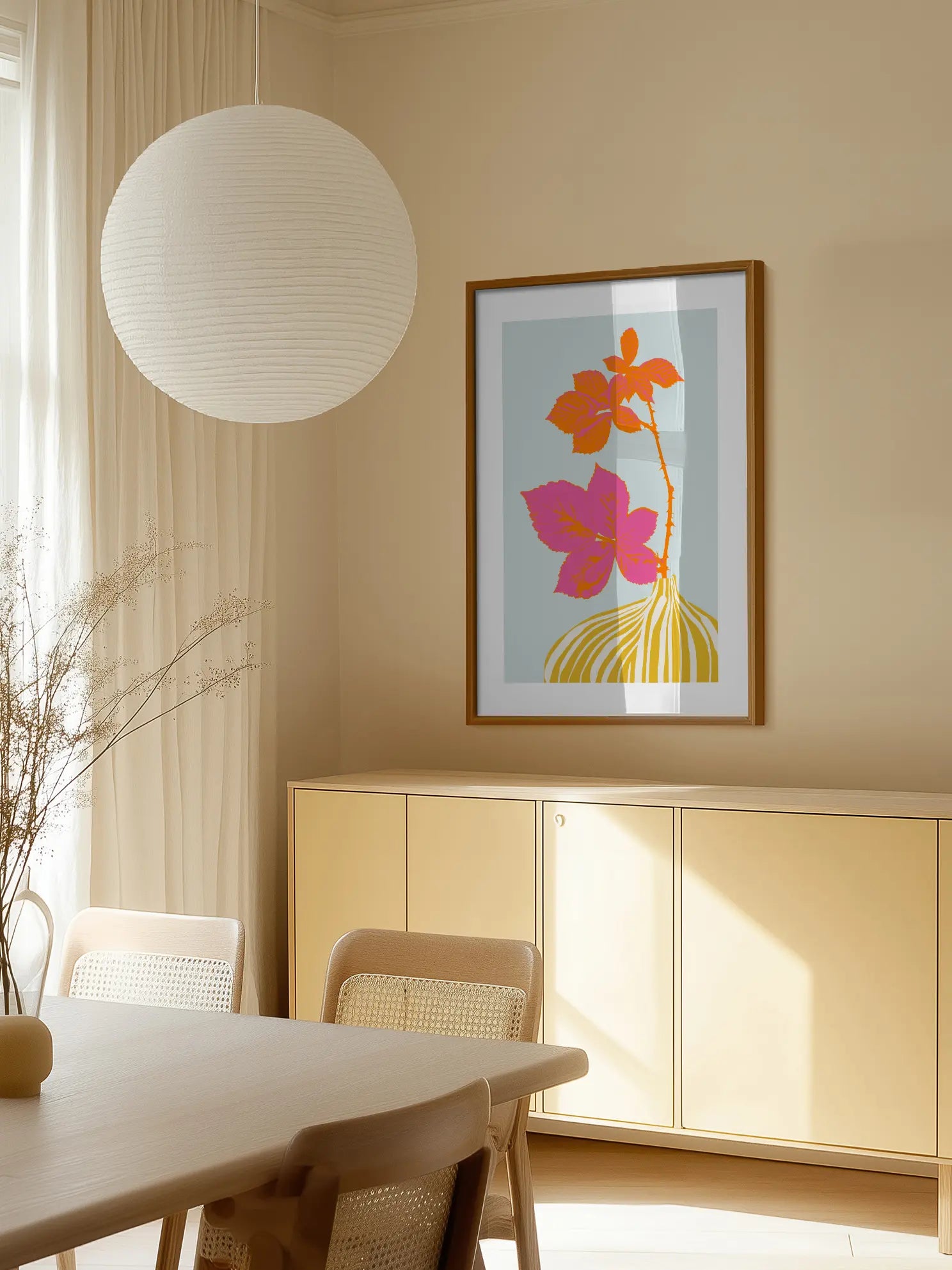 Vase and Plant Poster
