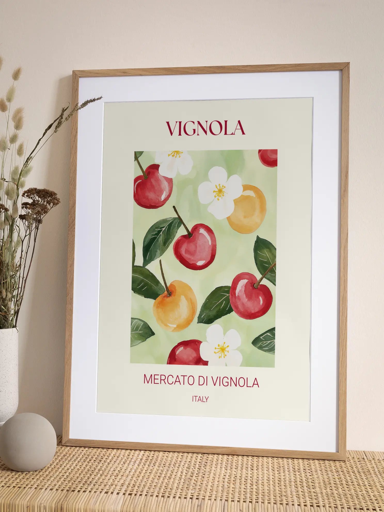 Vignola Cherries Poster