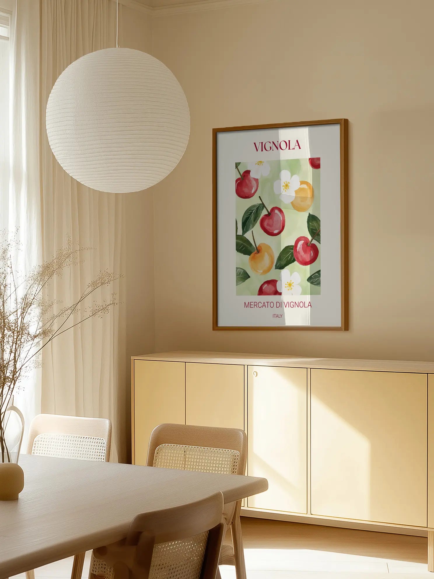 Vignola Cherries Poster