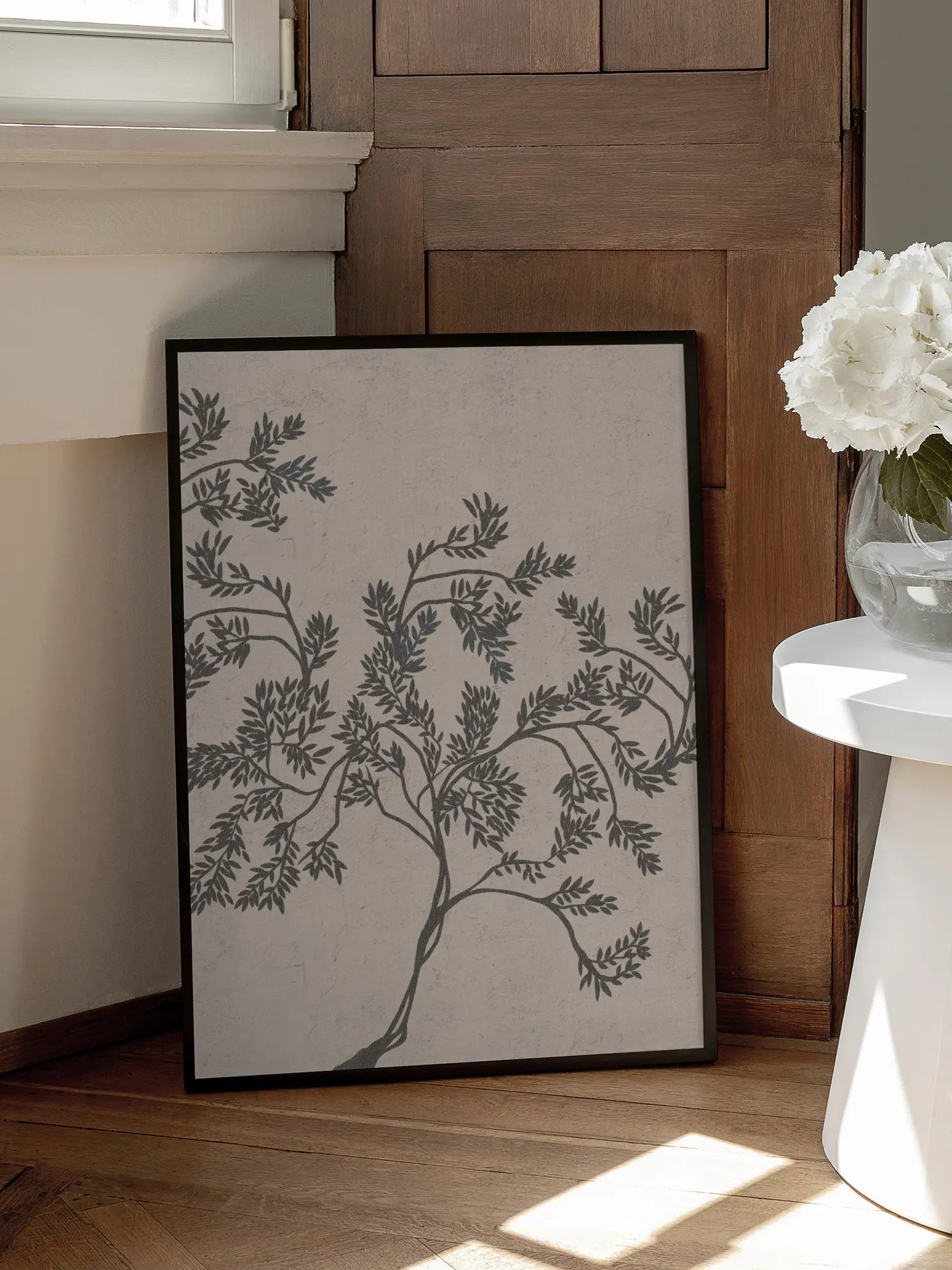 Vintage Botanical Branches Poster