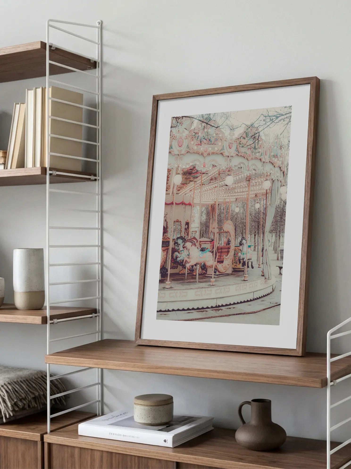 Vintage Carousel No2 Poster