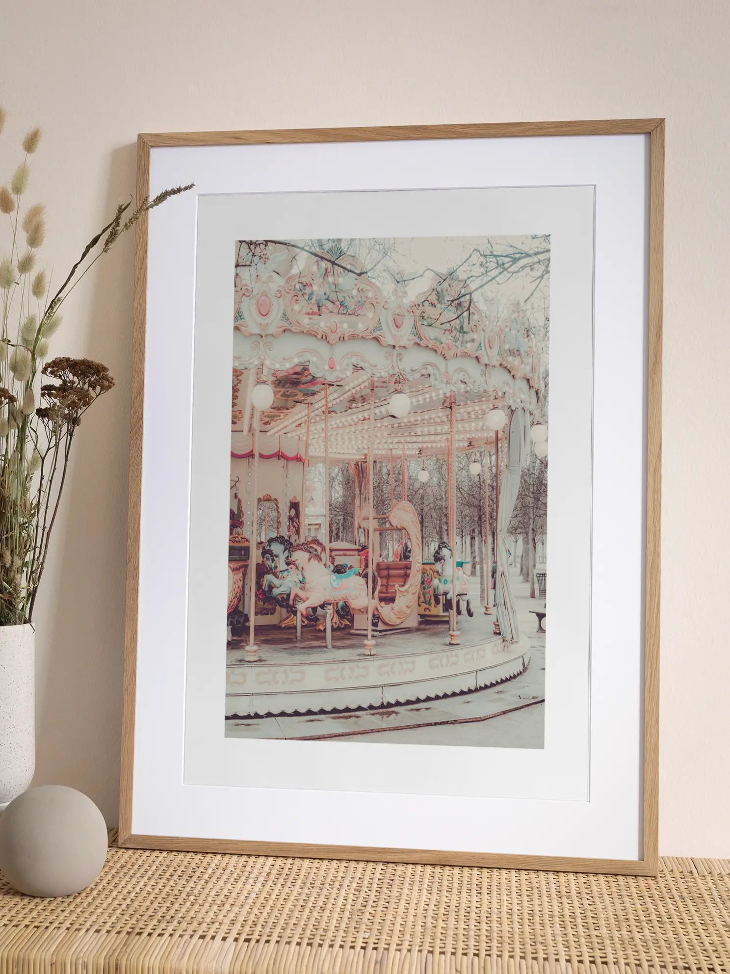 Vintage Carousel No2 Poster