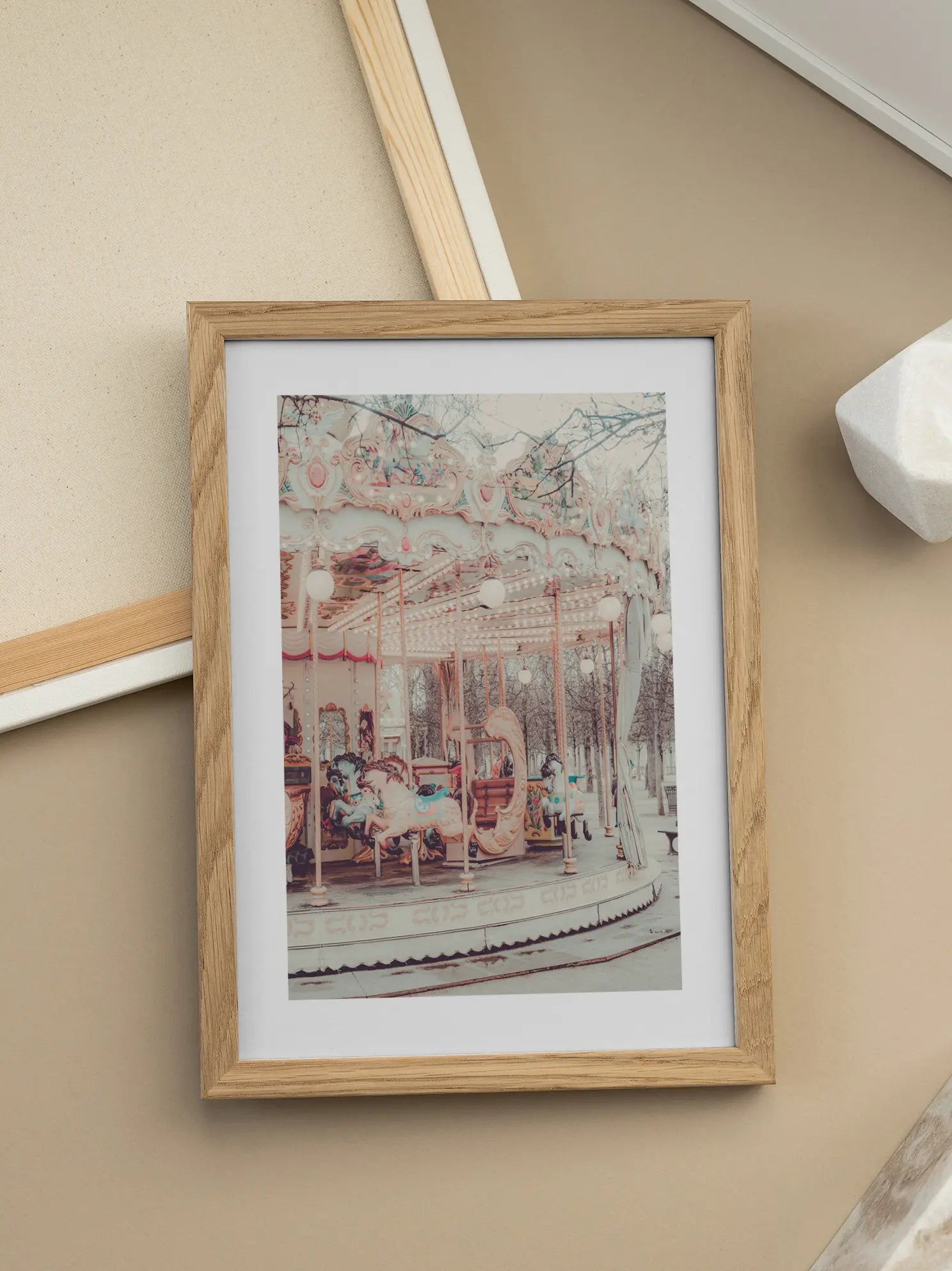 Vintage Carousel No2 Poster