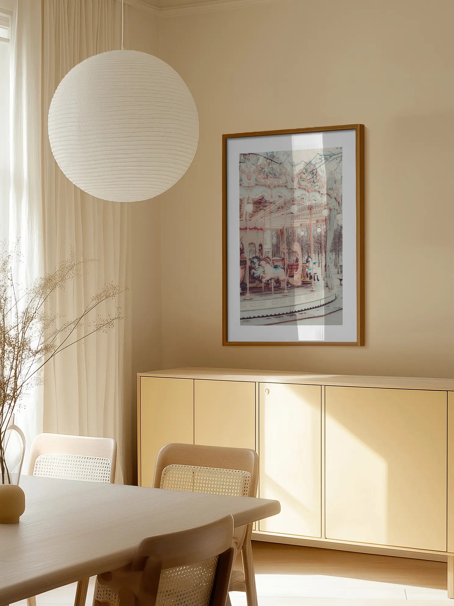 Vintage Carousel No2 Poster