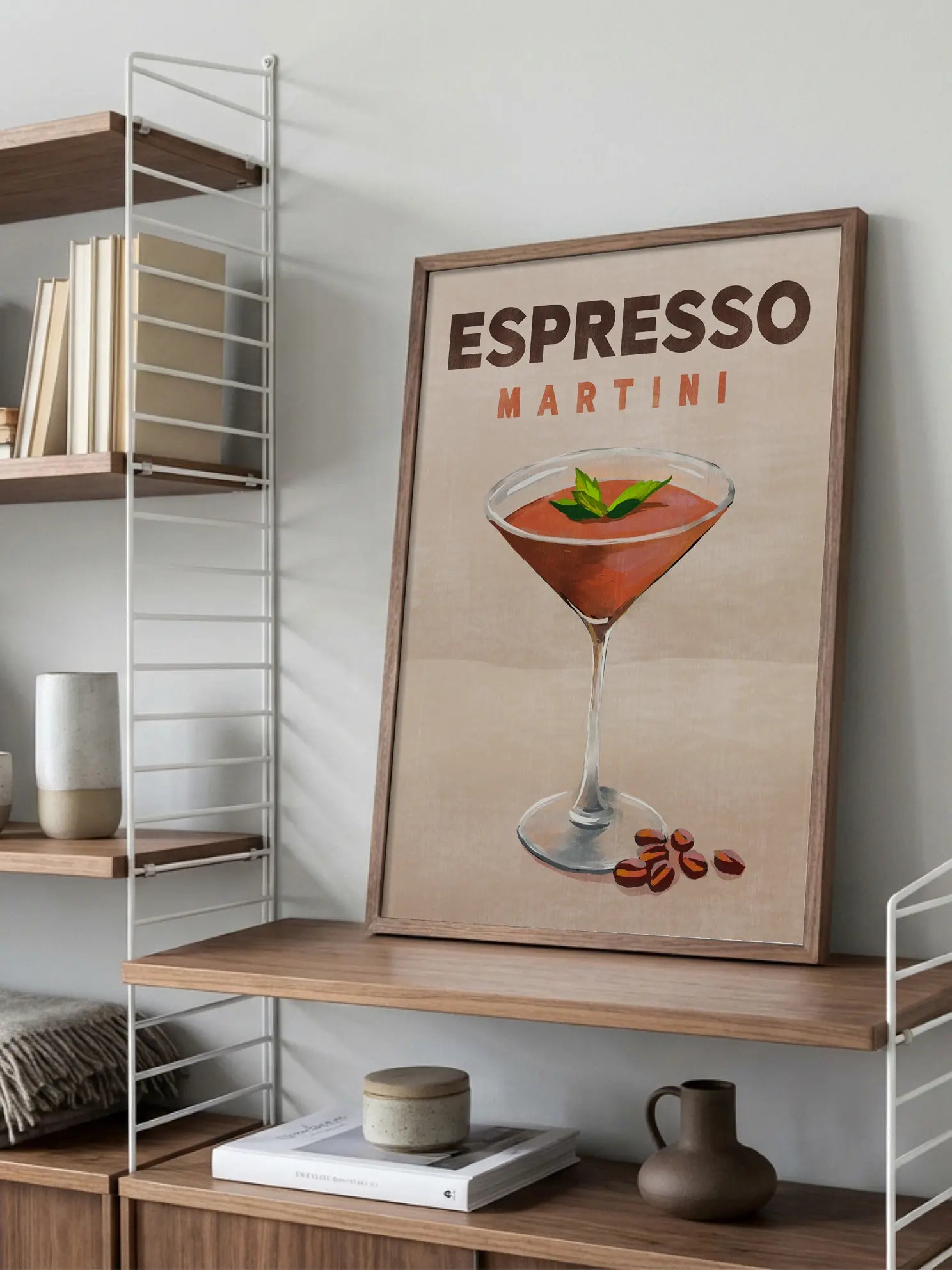 Vintage Espresso Martini Poster