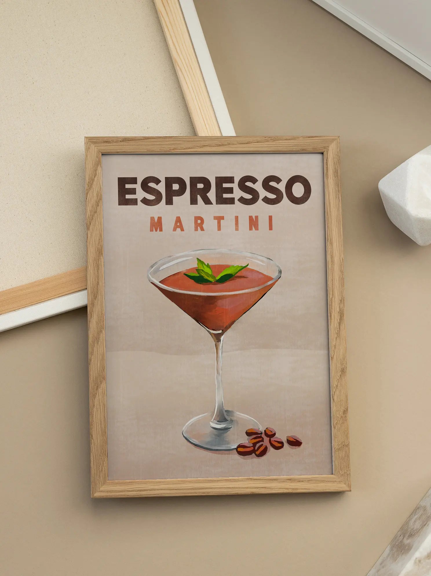 Vintage Espresso Martini Poster