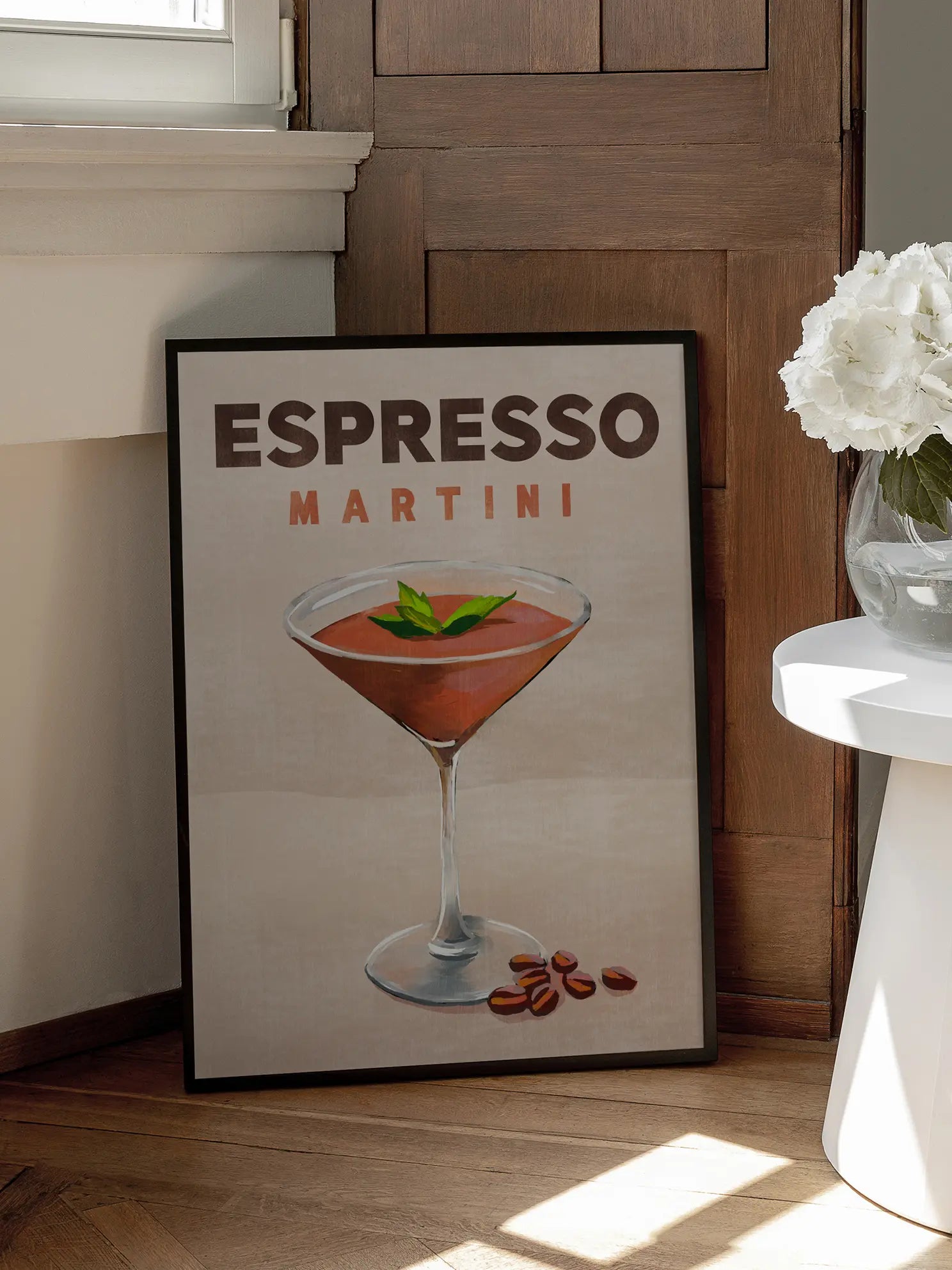 Vintage Espresso Martini Poster