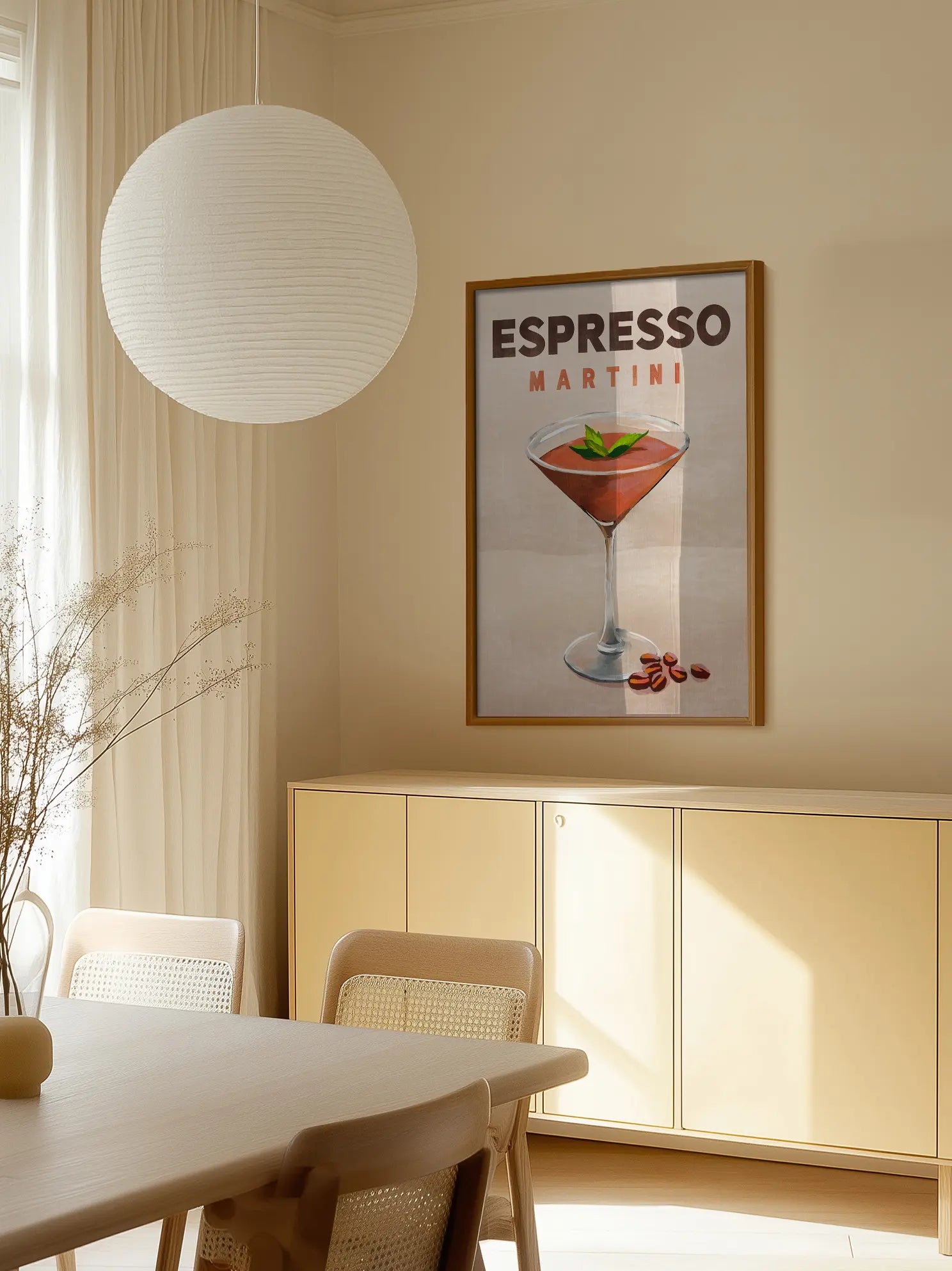 Vintage Espresso Martini Poster