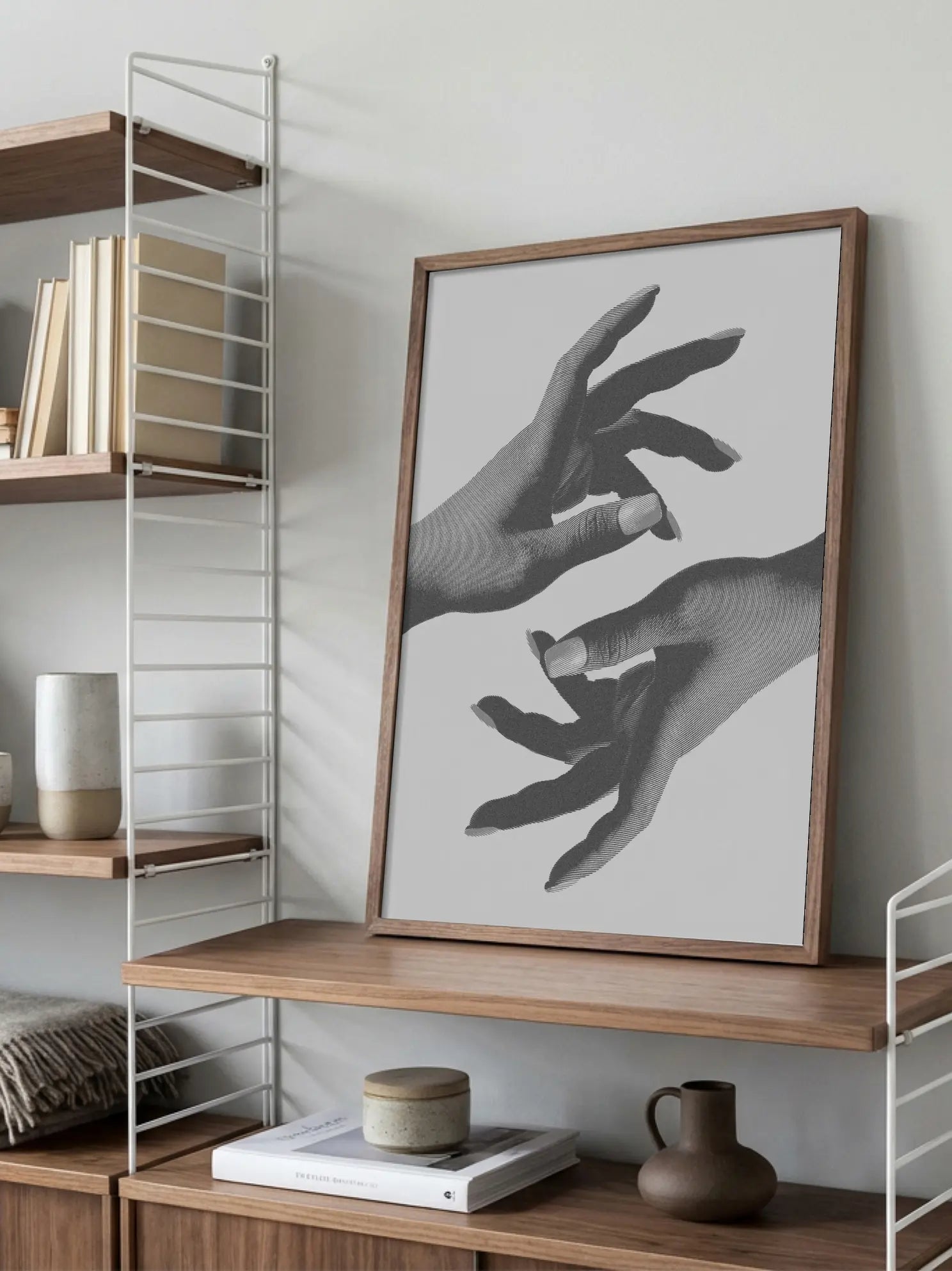 Vintage Hands Poster