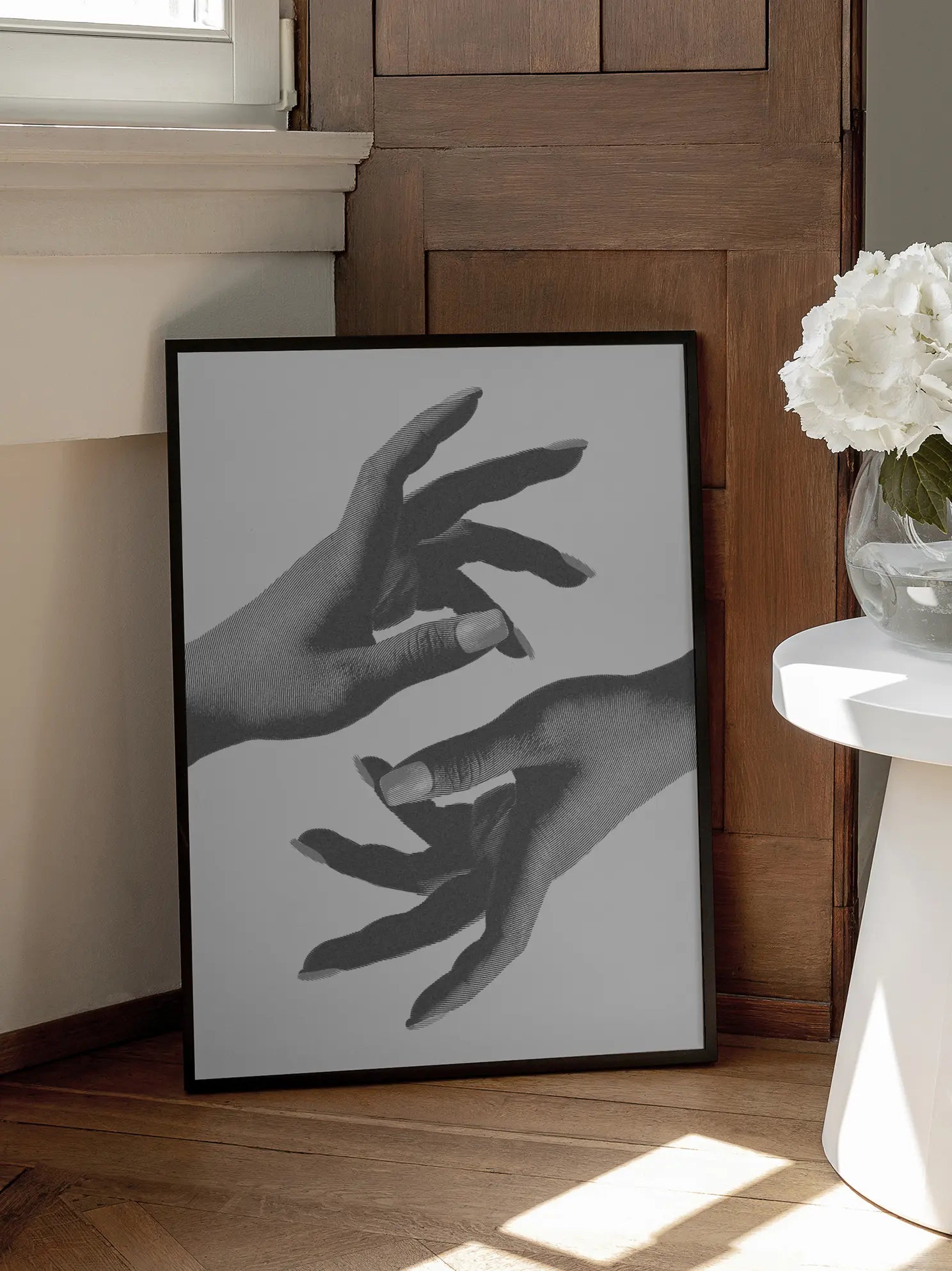 Vintage Hands Poster
