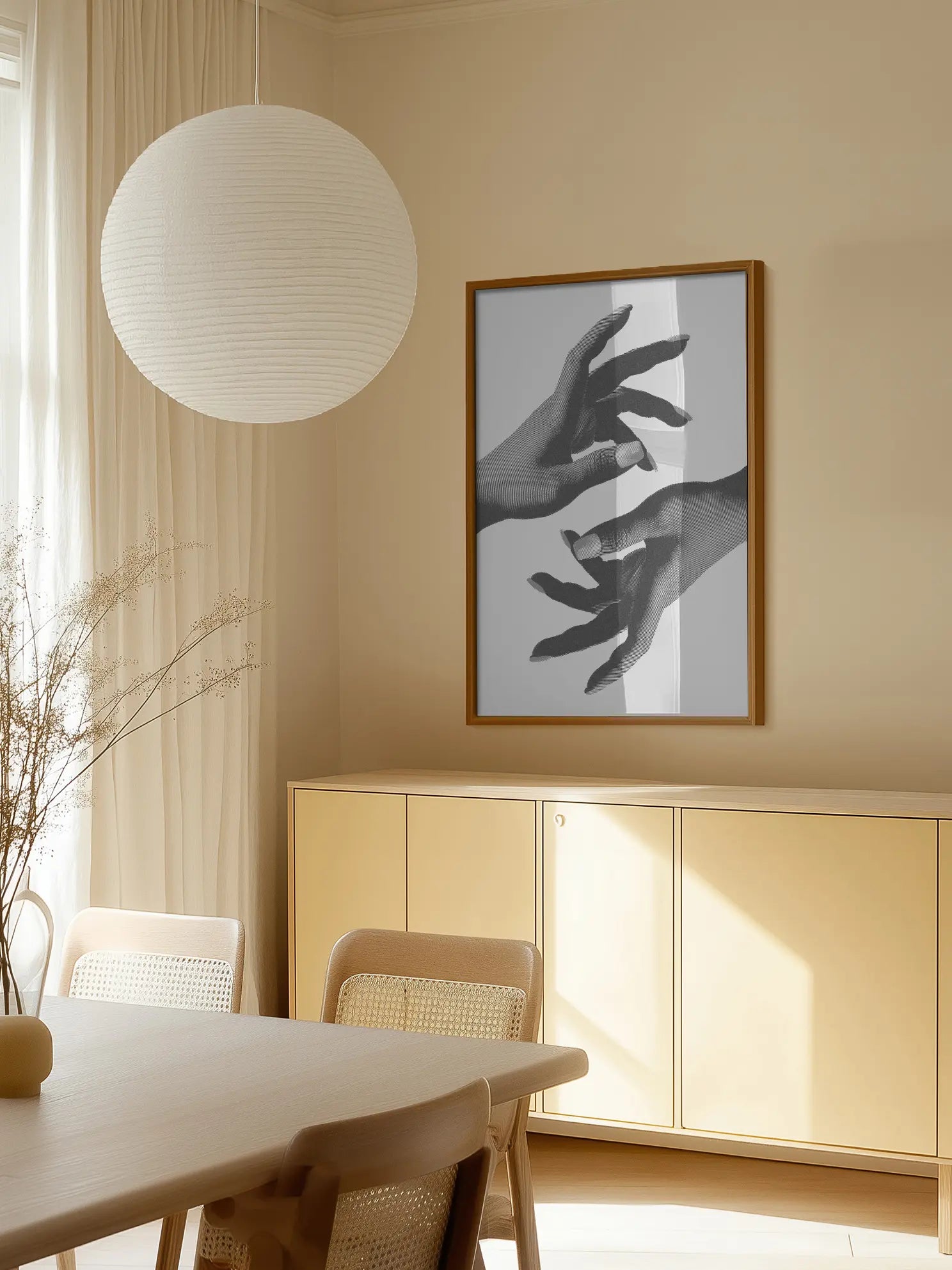 Vintage Hands Poster