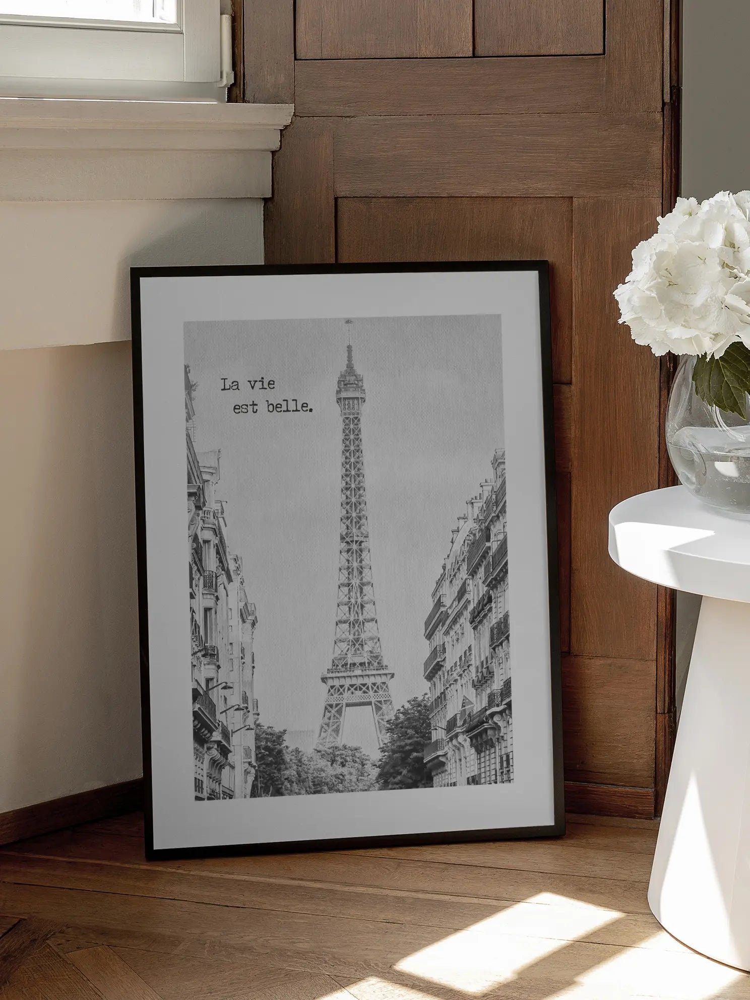 Vintage La Vie Est Belle Poster