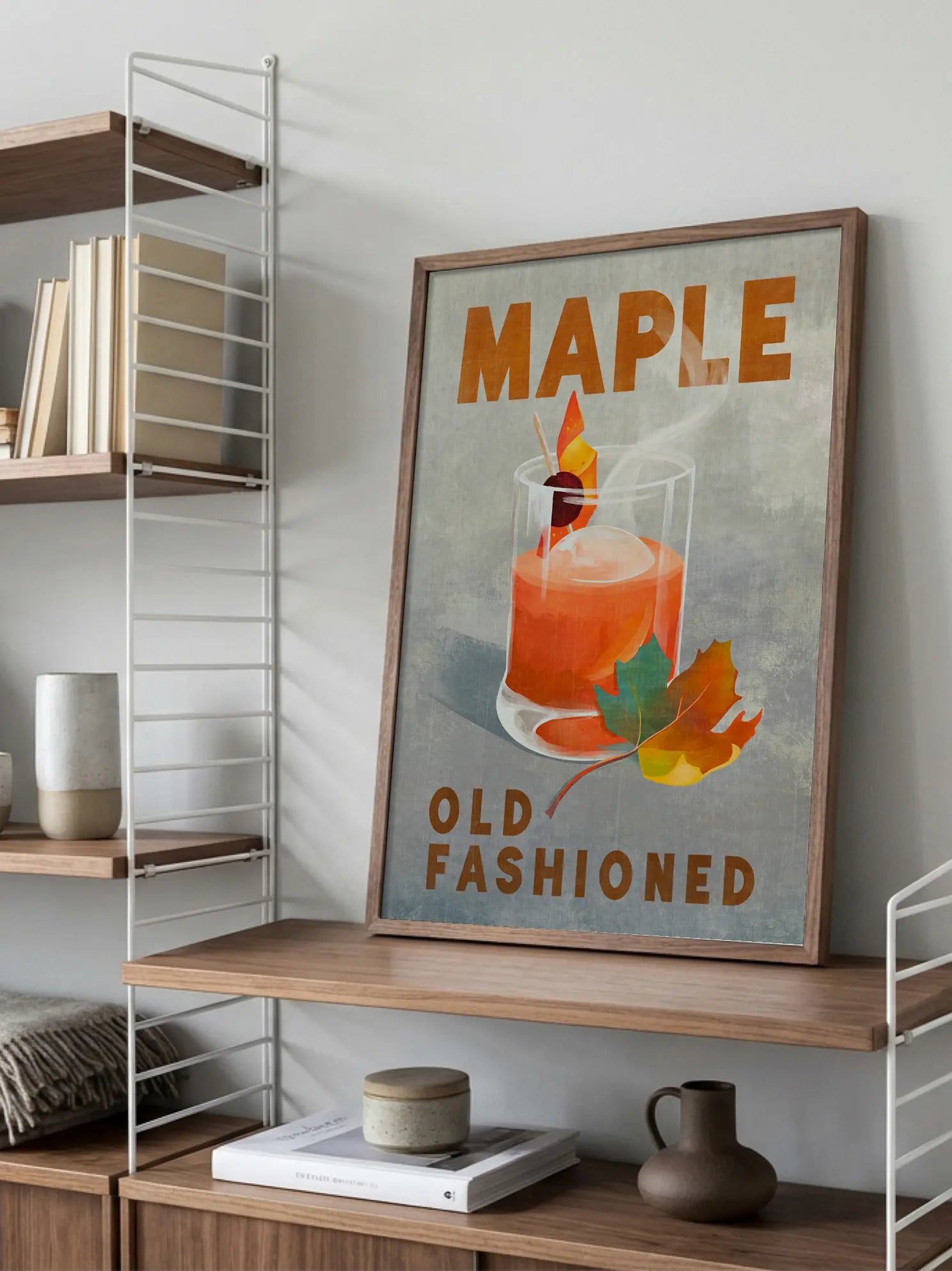 Vintage Old Fashiones Poster