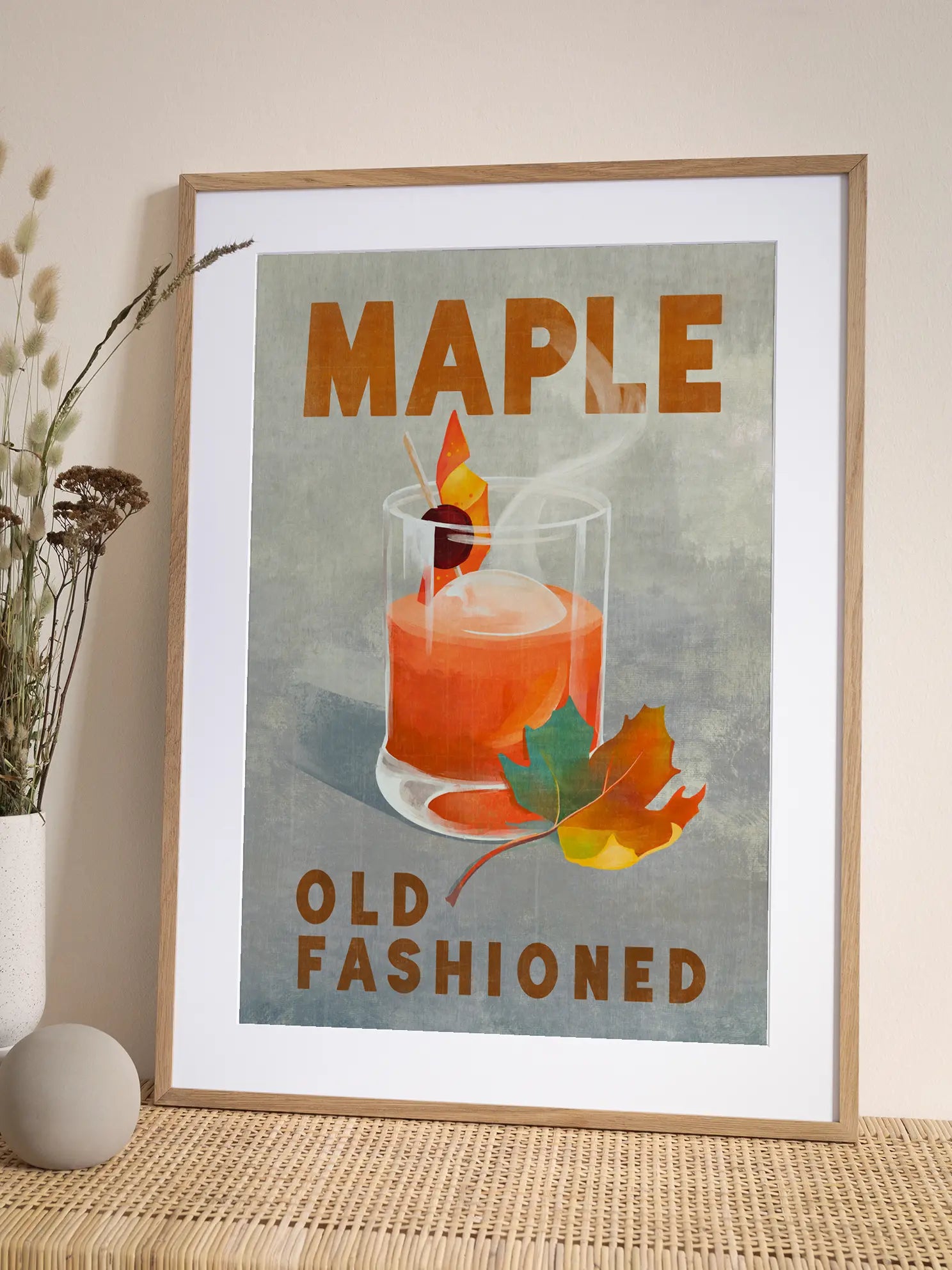 Vintage Old Fashiones Poster