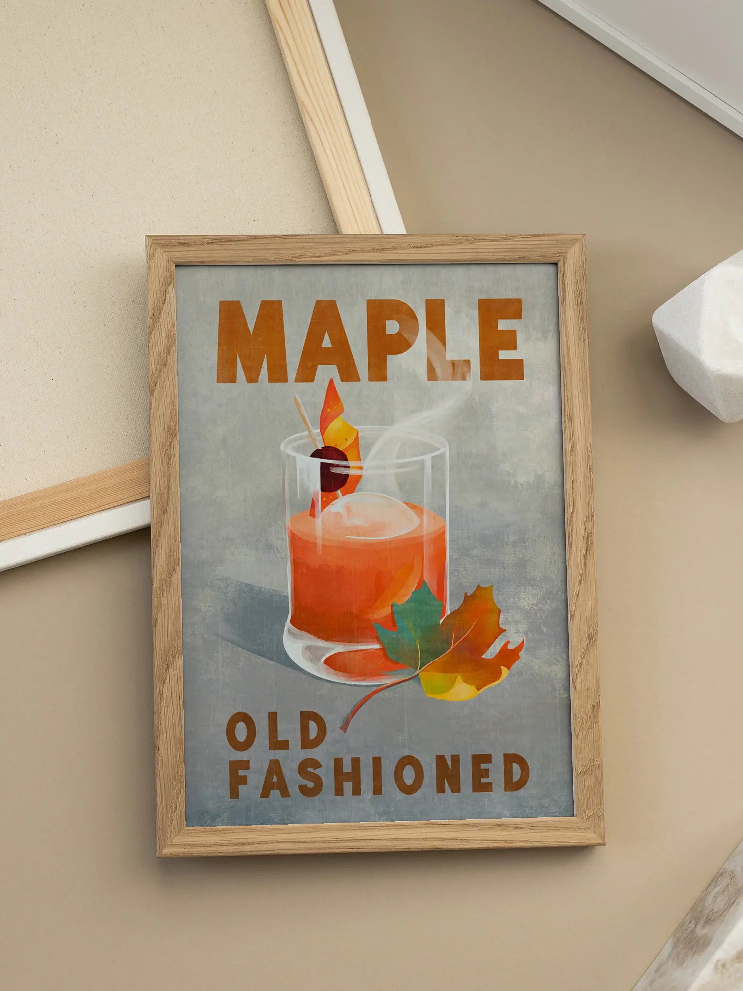 Vintage Old Fashiones Poster