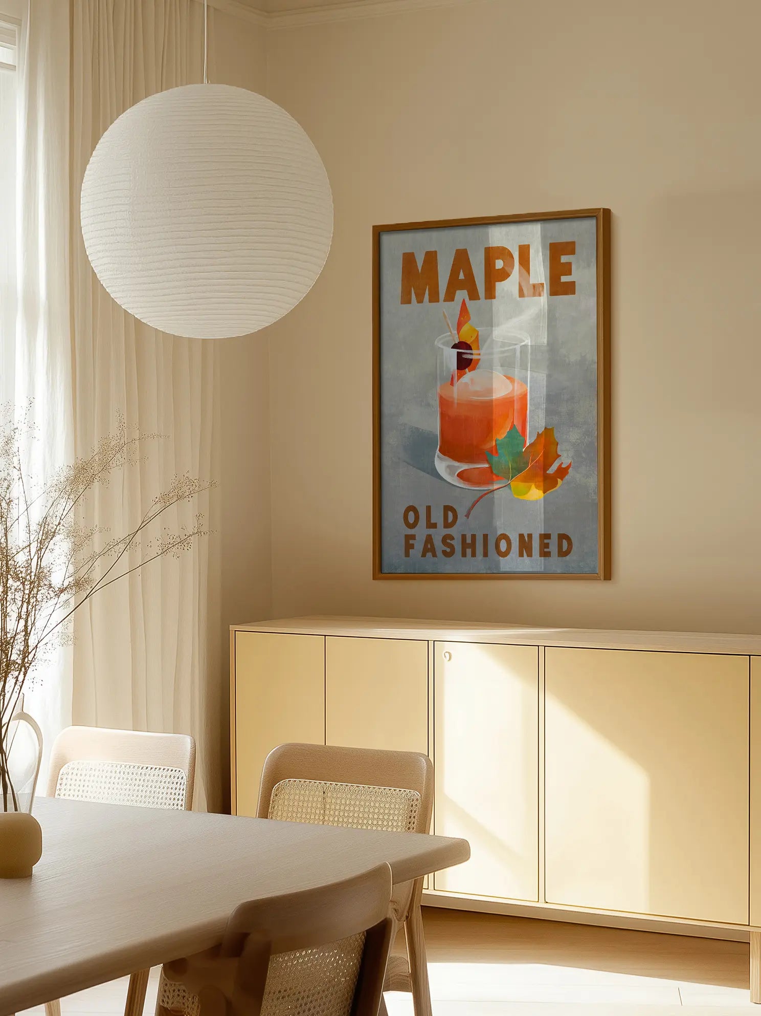 Vintage Old Fashiones Poster