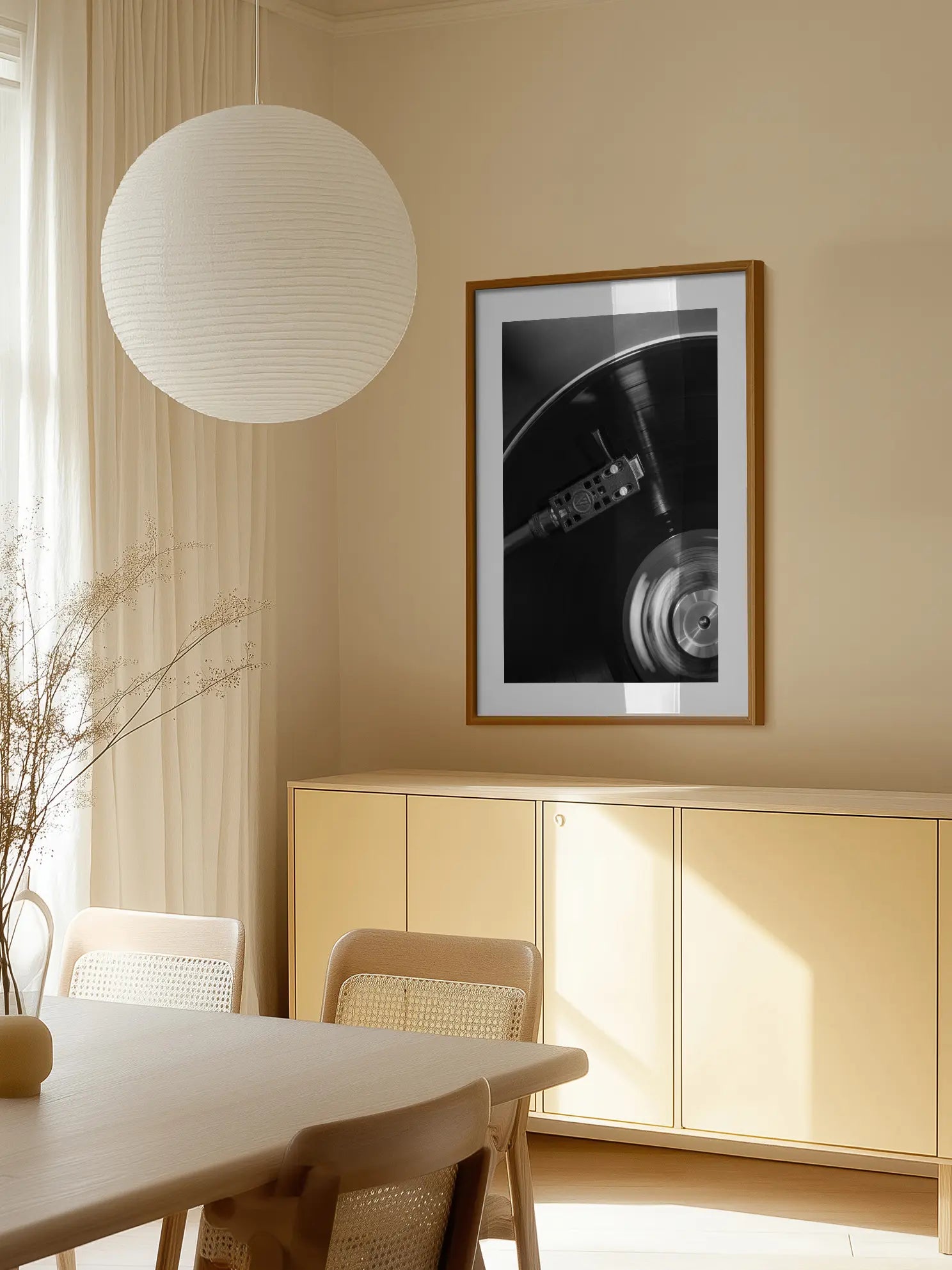 Vinyl Player Poster