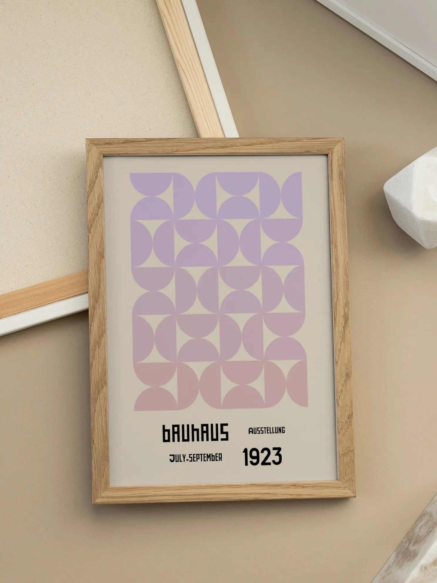 Vivid Geometry — Bauhaus 1923 Poster