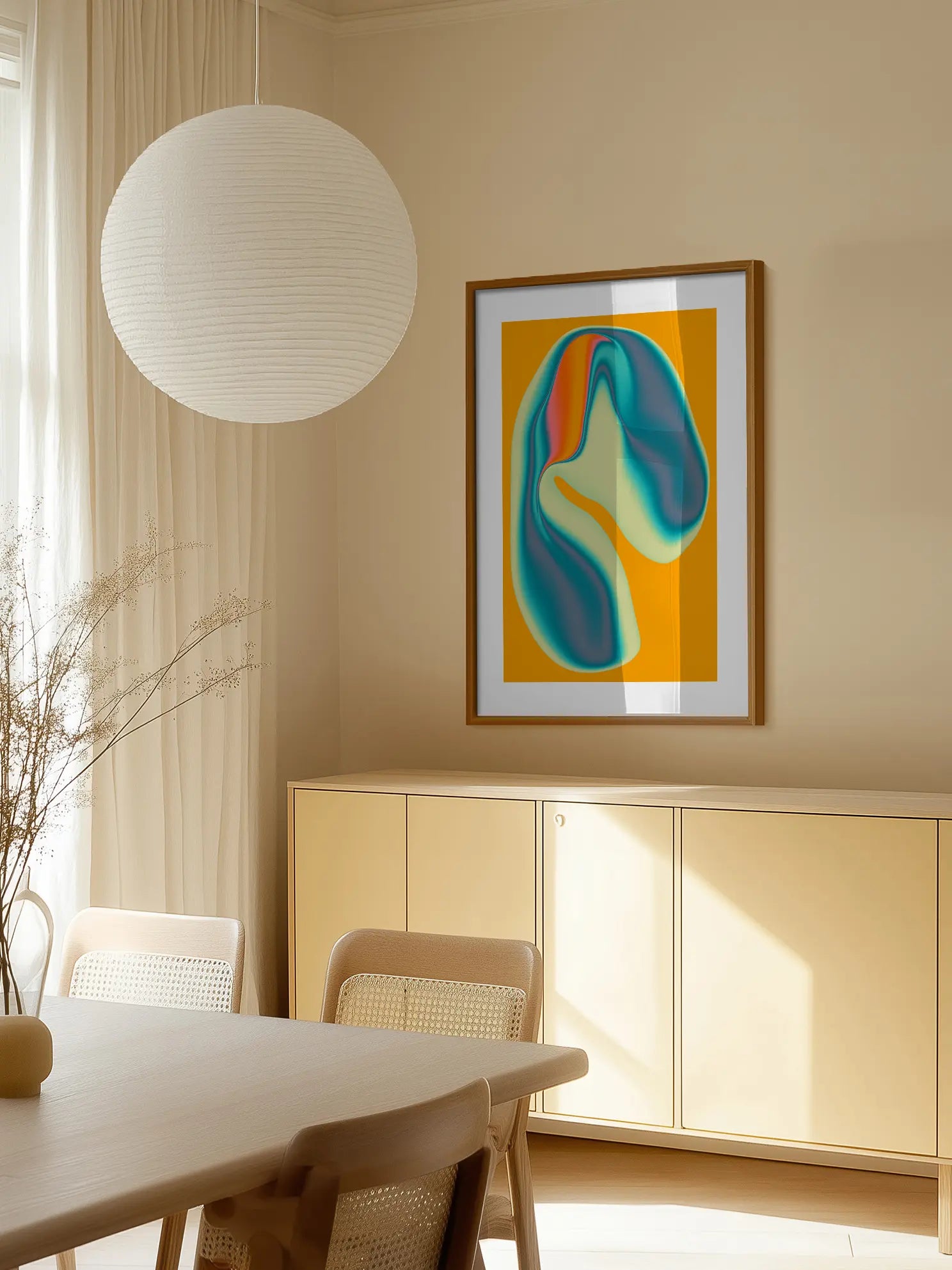 Vivid Wave Poster