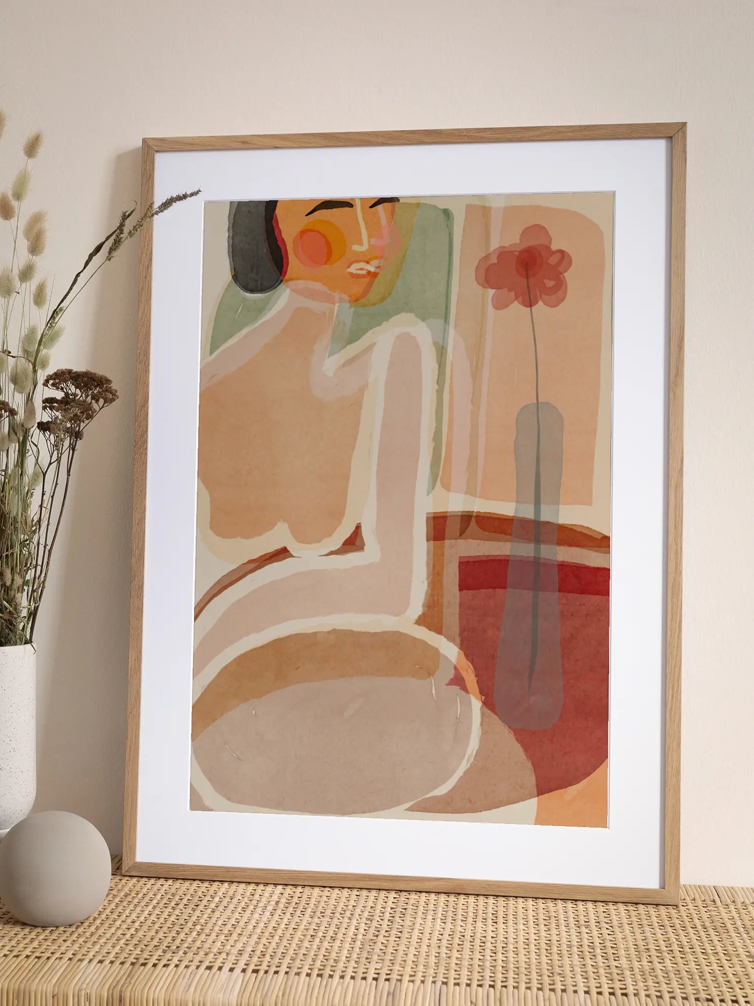 Warm Reflection Poster