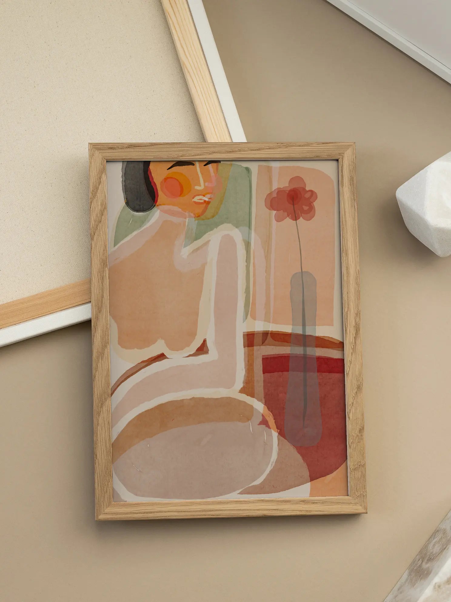 Warm Reflection Poster
